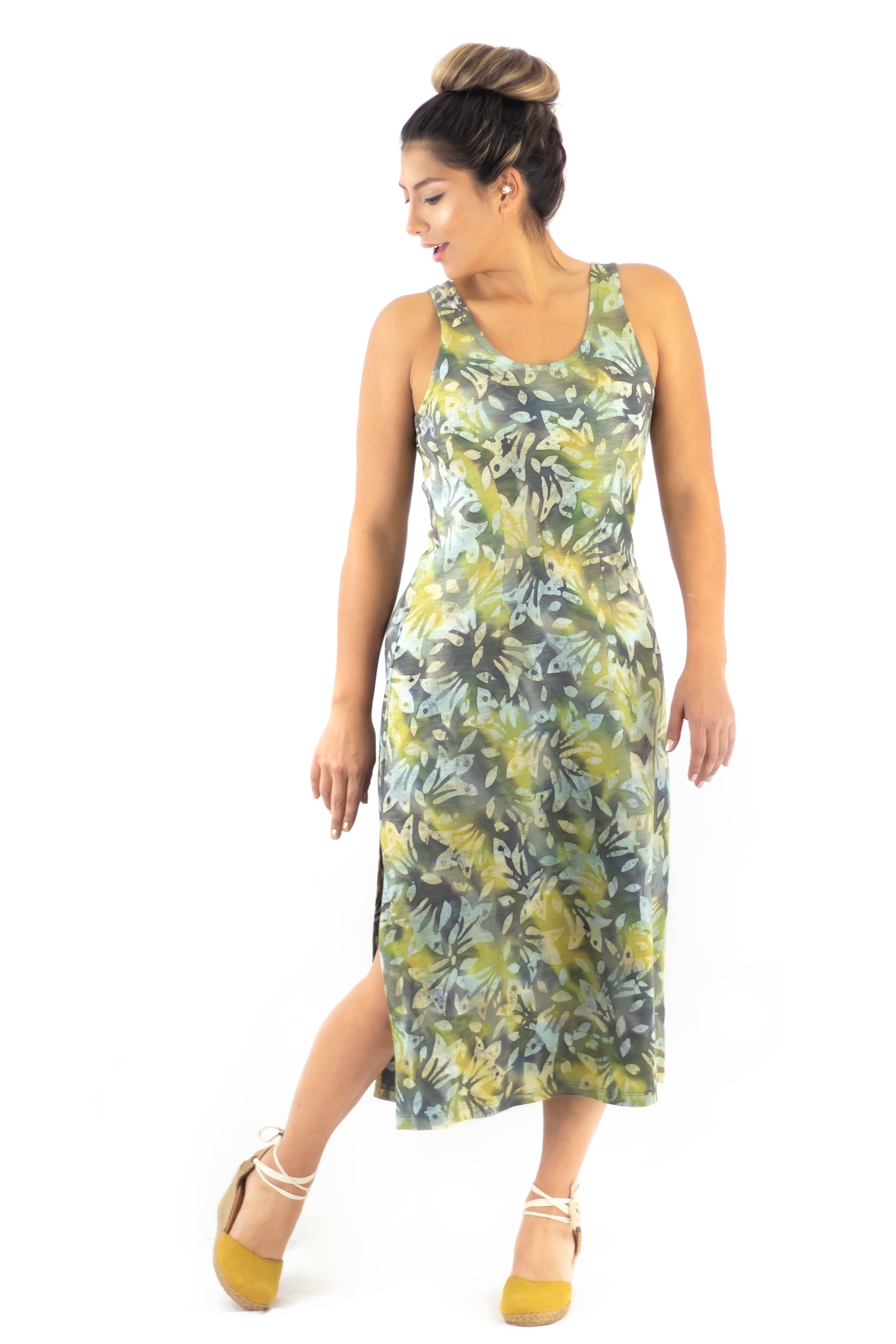 Midi Tank Dress - Tulis - Gris