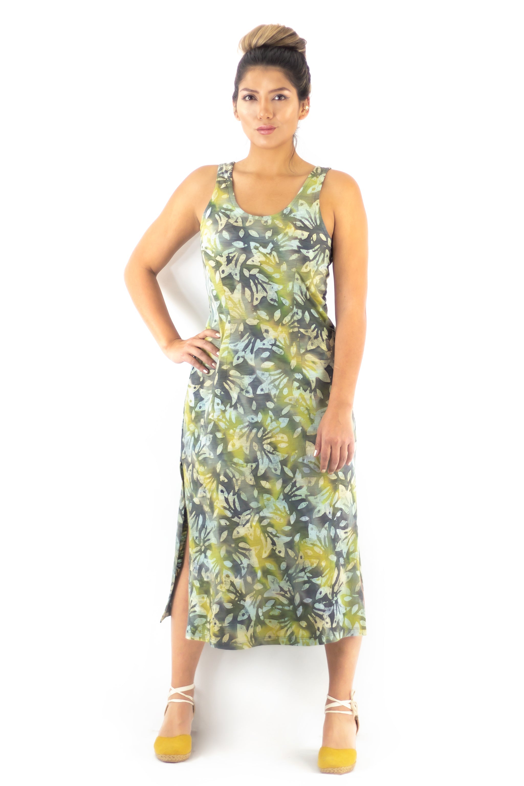 Midi Tank Dress - Tulis - Gris