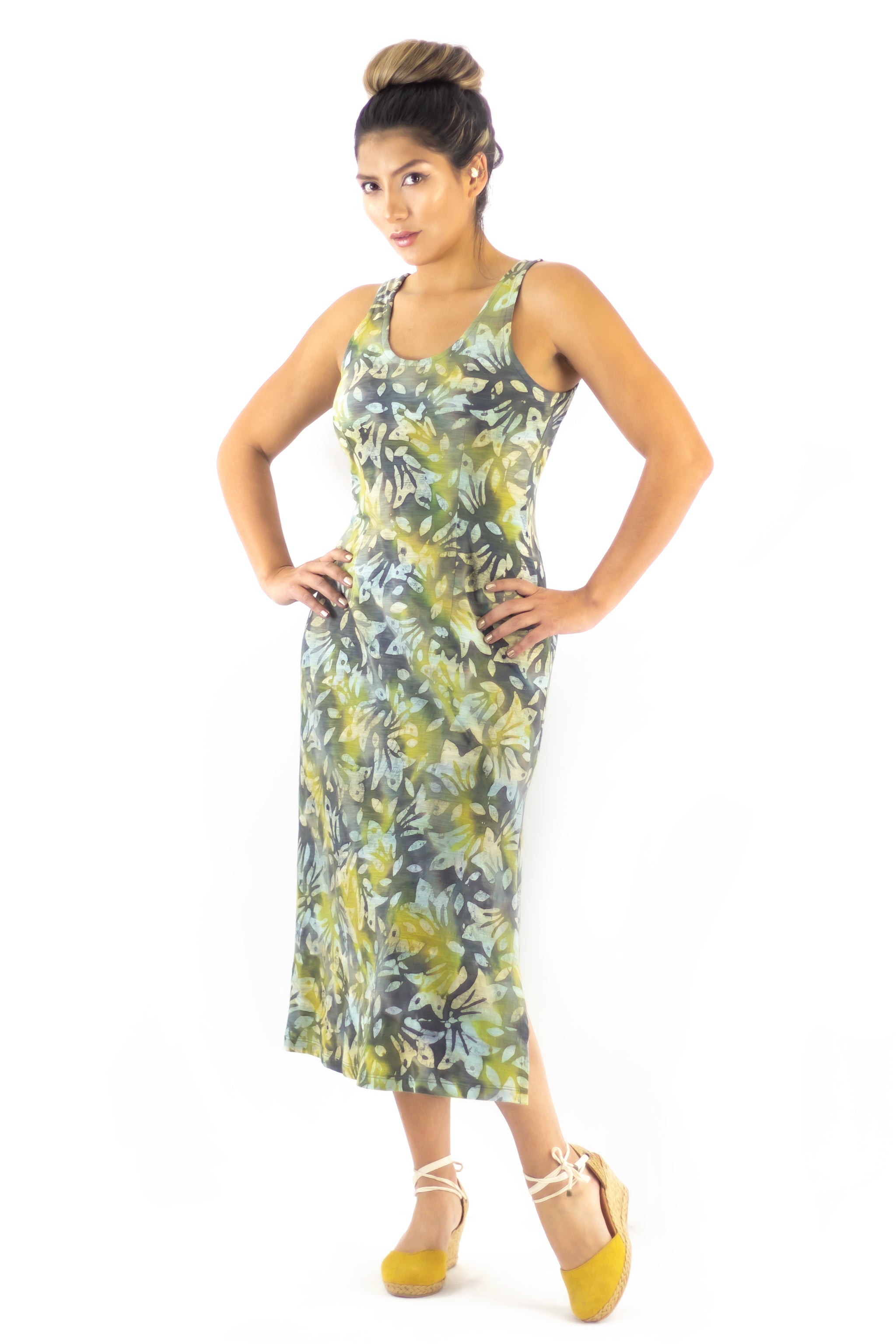 Midi Tank Dress - Tulis - Gris