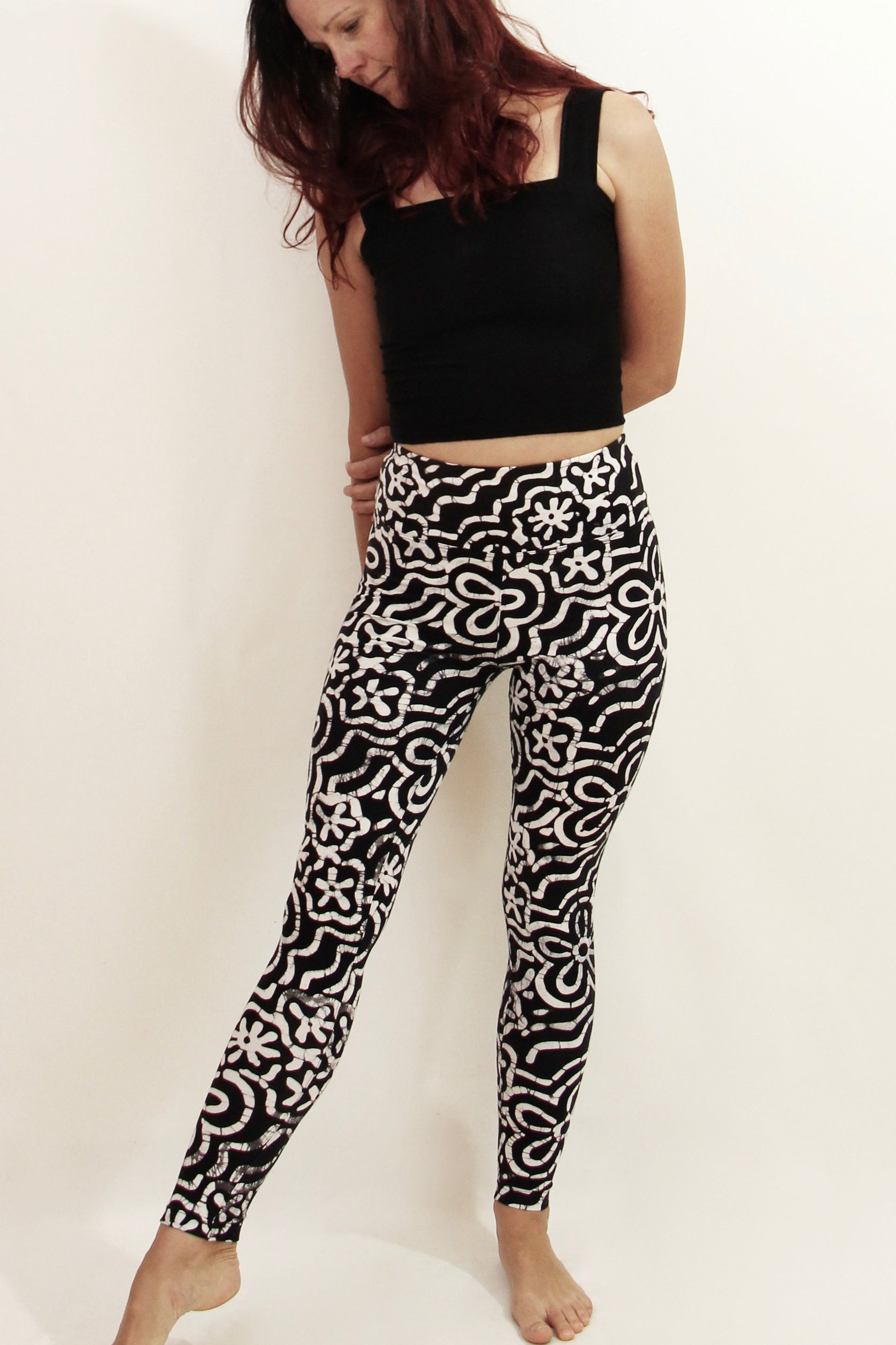Hand Painted Leggings or Crops - Moody Boos