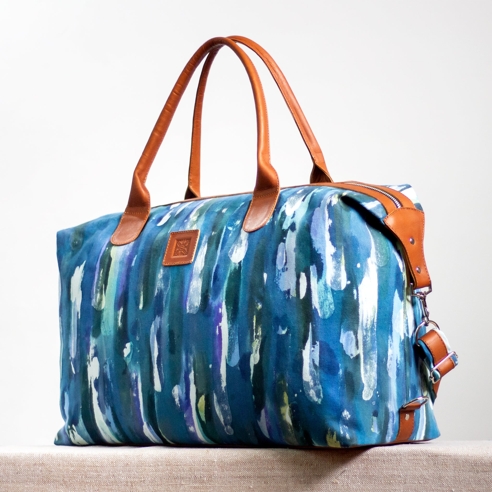 Intrepid Traveler - Convertible Tote - Blue Rain