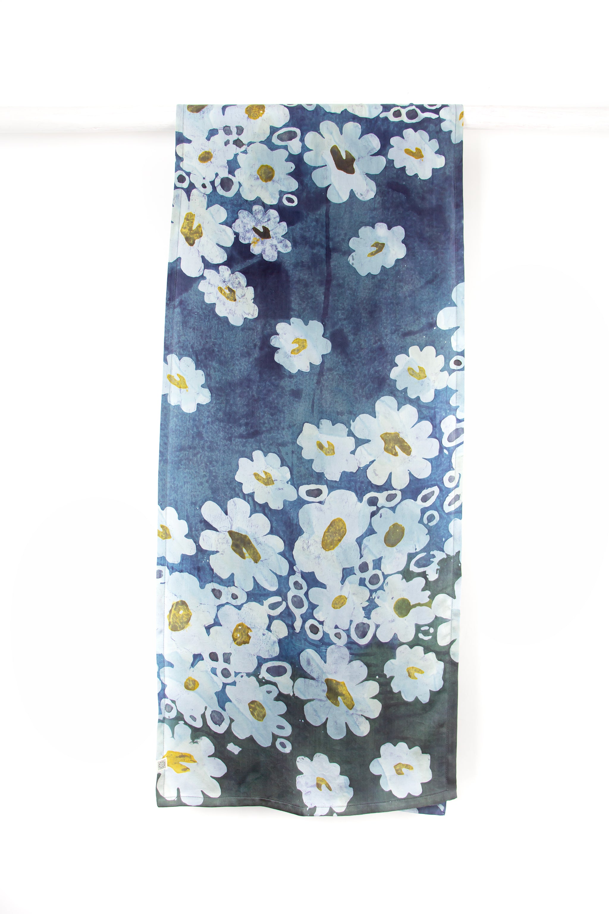 Hand Painted Silk Scarf - Afloat