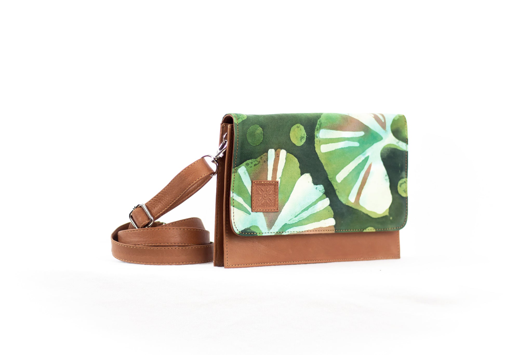 Clutch Purse - Cross Body - Ginkgo Garden