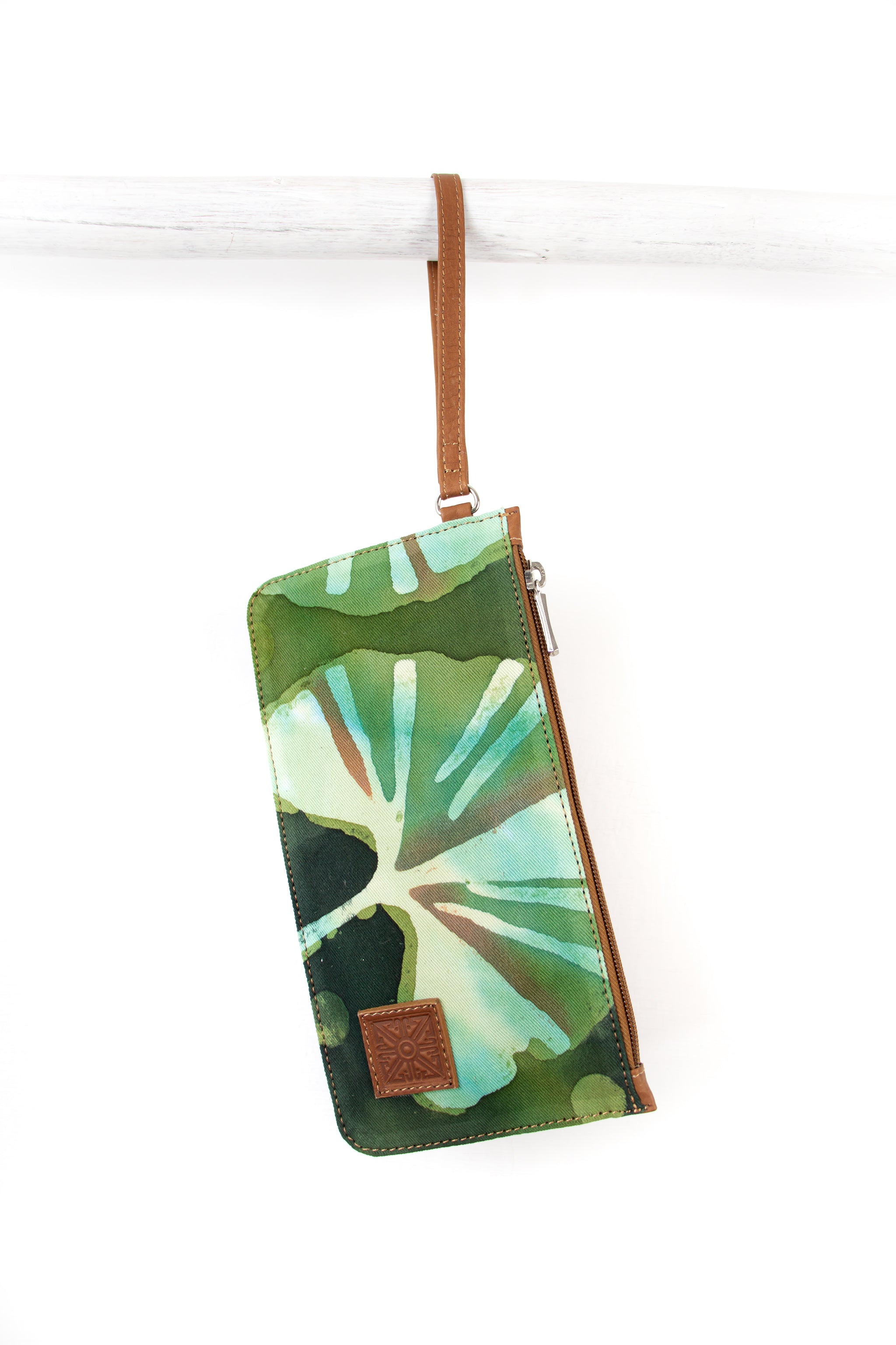 Wrist Clutch - Ginkgo Garden