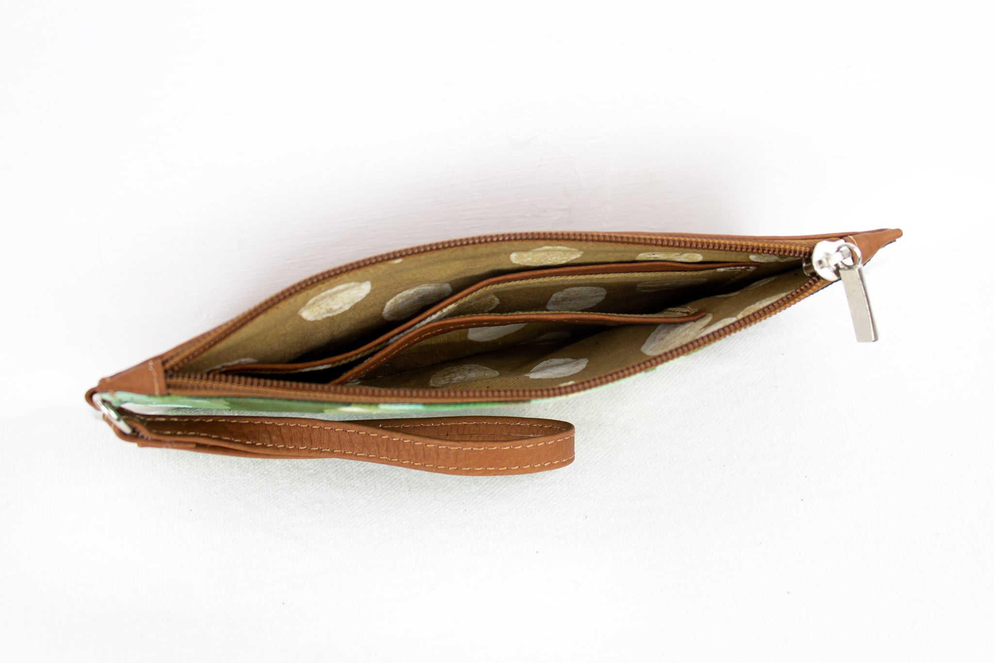 Wrist Clutch - Ginkgo Garden