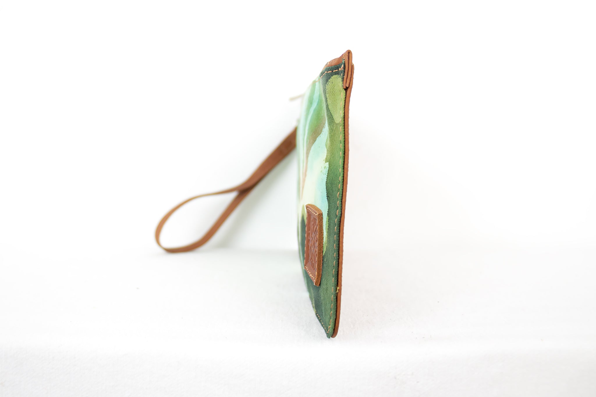 Wrist Clutch - Ginkgo Garden