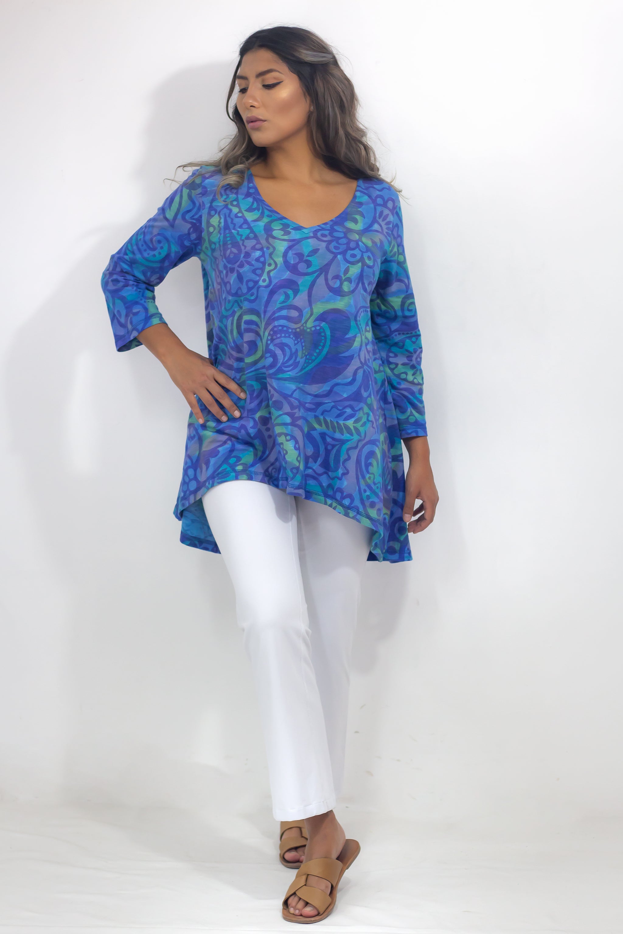 EZ Tunic - Ocean Blue