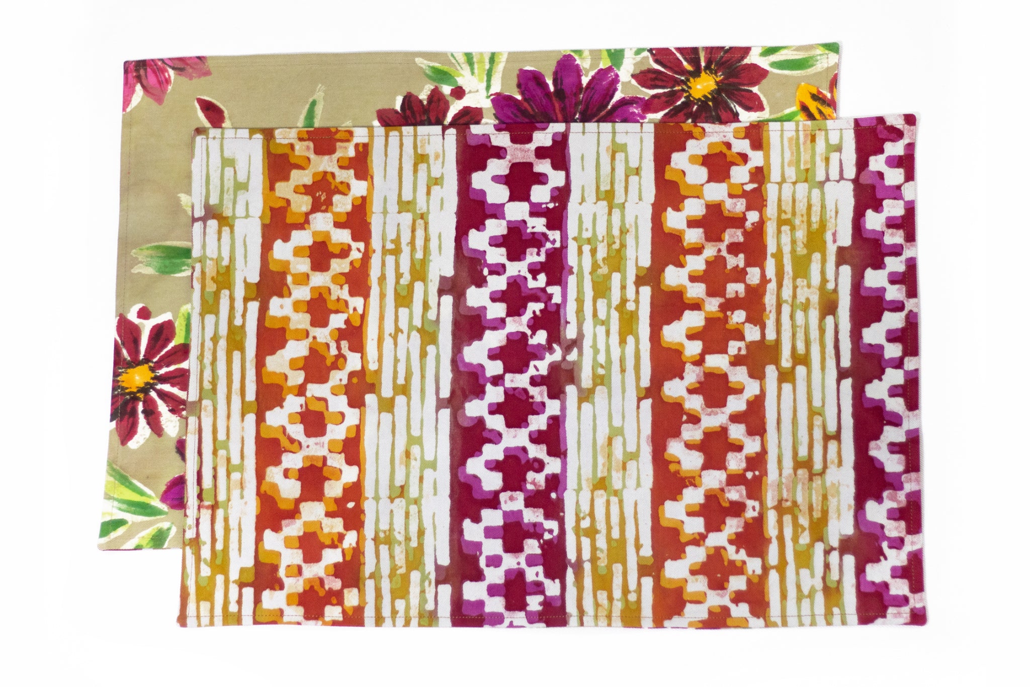 Hand Painted Placemats, Napkins, and Table Runners - Margarite/Simone