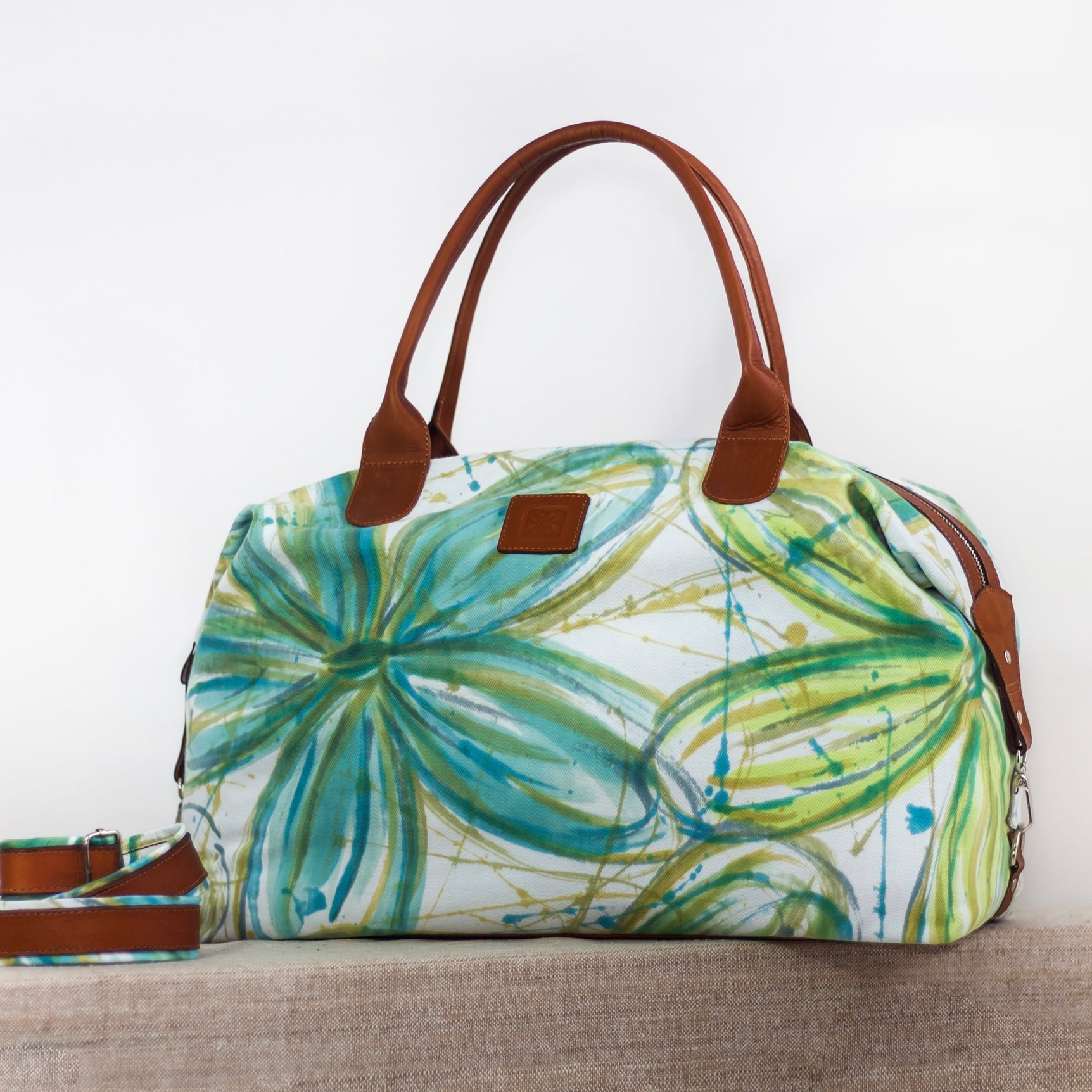 Intrepid Traveler - Convertible Tote - FlowerPower