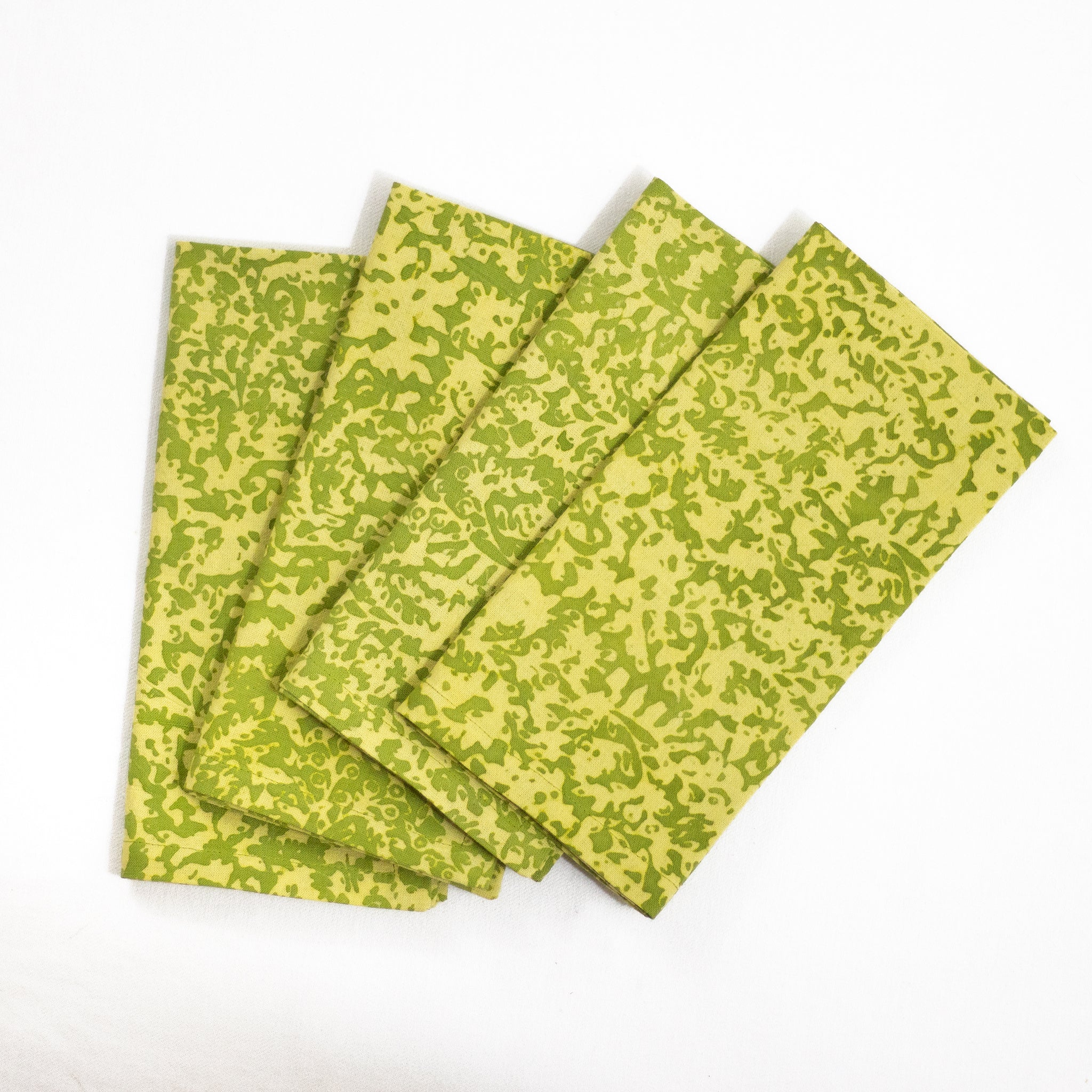 Hand Painted Placemats, Napkins, and Table Runners - LilyPond/PiranhasParade