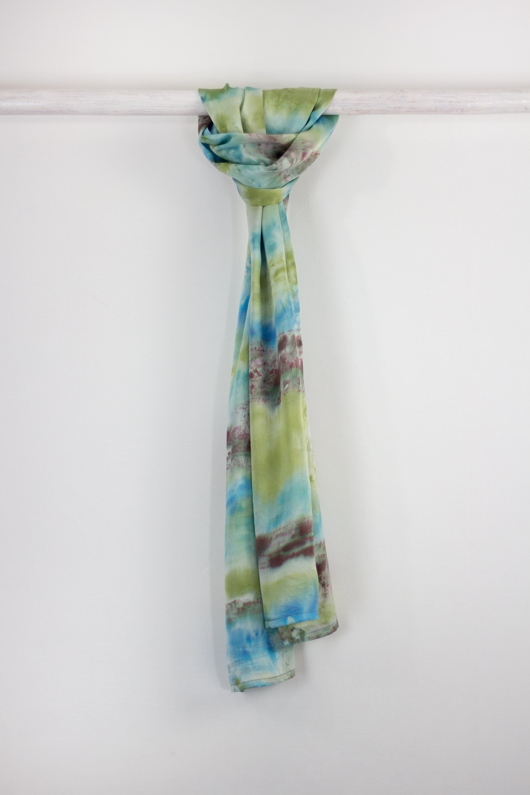 Hand Painted Silk Scarf - Soul Fusion
