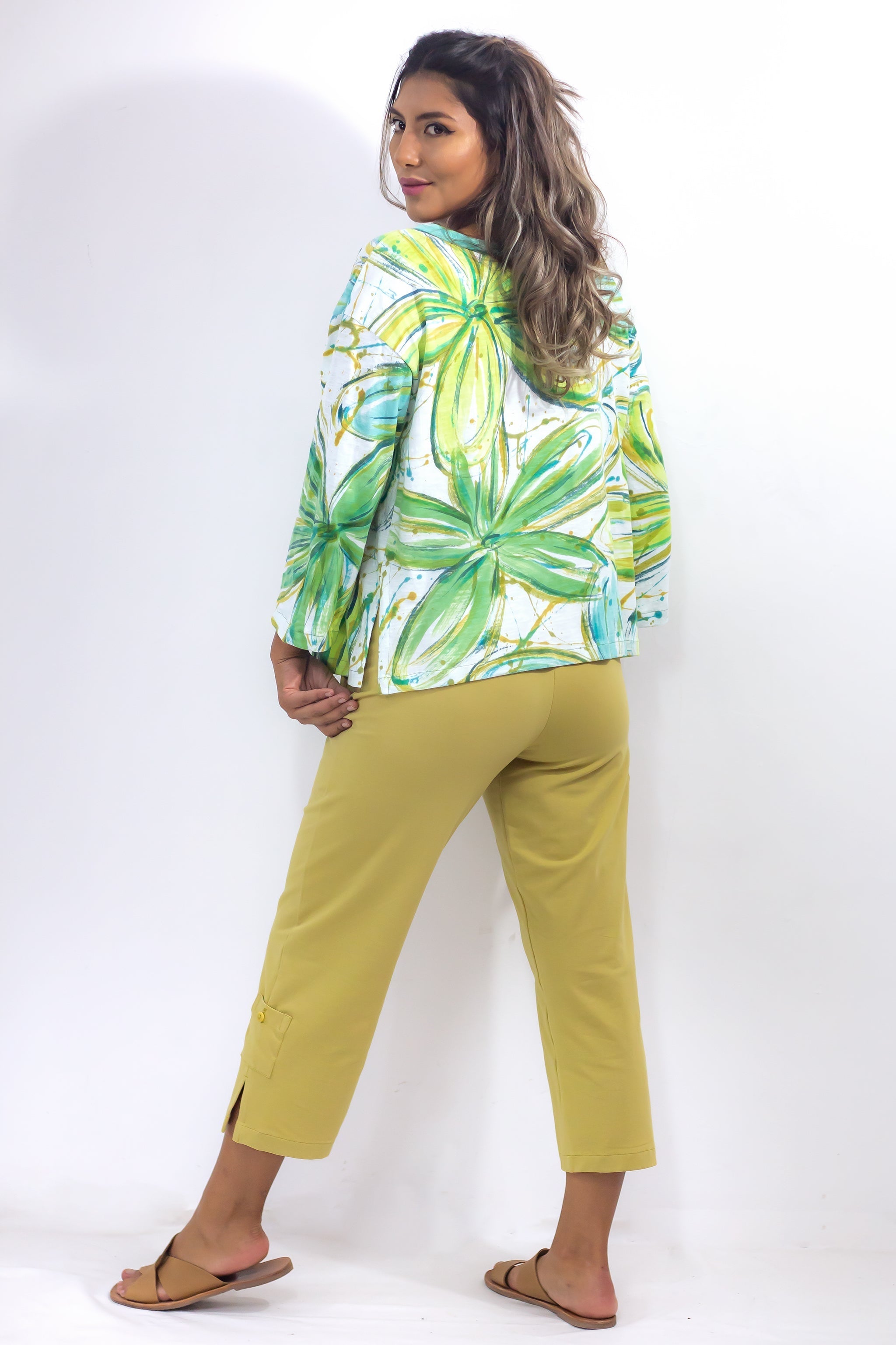 Leeni Top 5064S - Flower Power