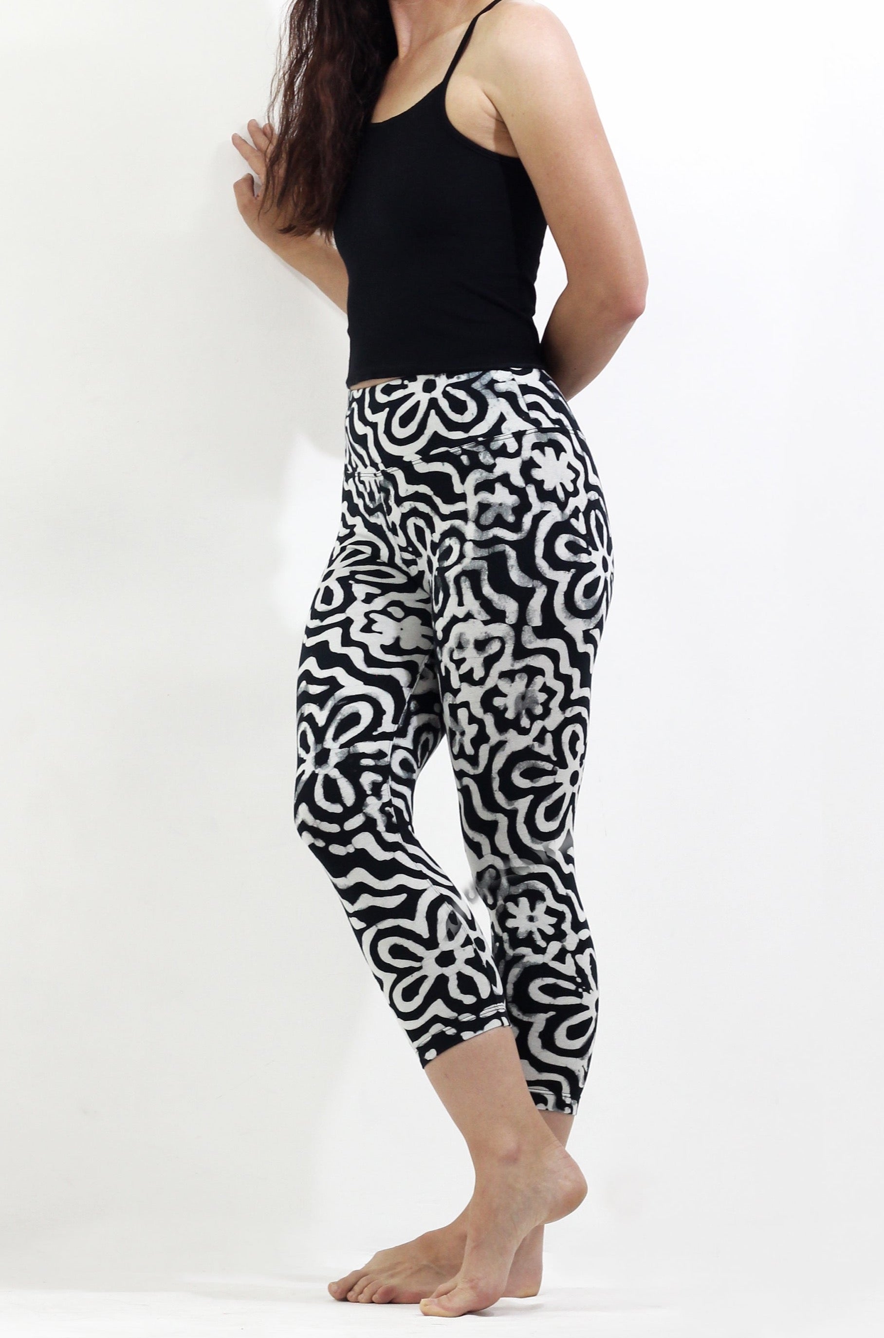 Hand Painted Leggings or Crops - Moody Boos