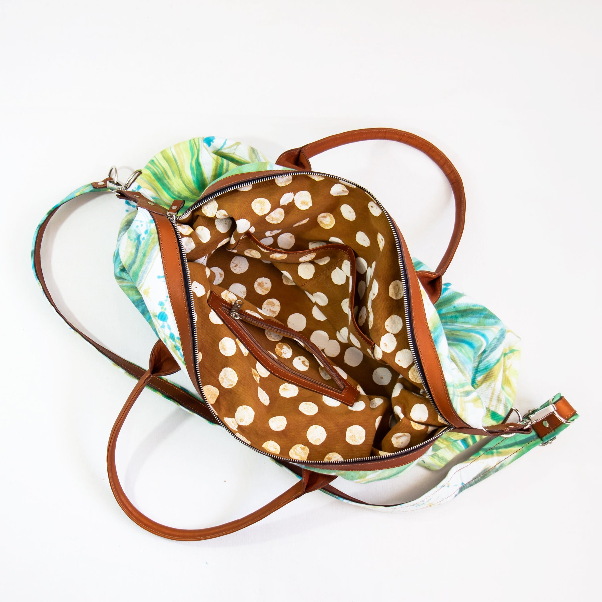 Intrepid Traveler - Convertible Tote - FlowerPower