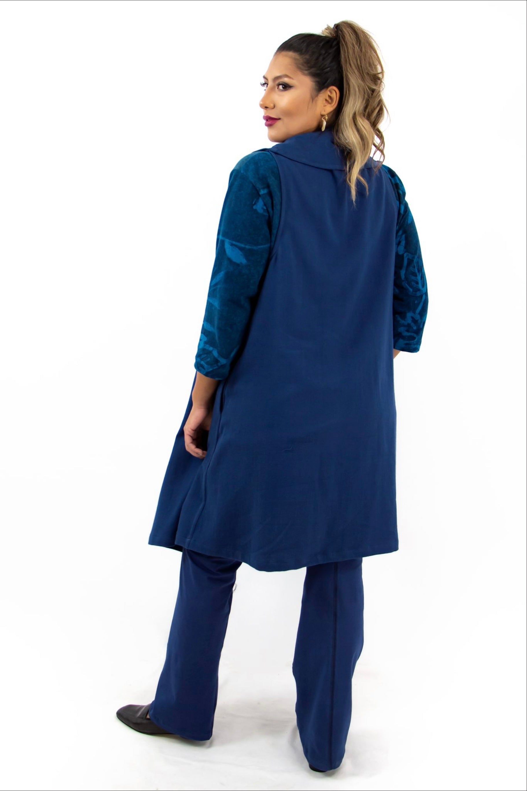 Patch A-Line Tee - Caspian Oaked Combo