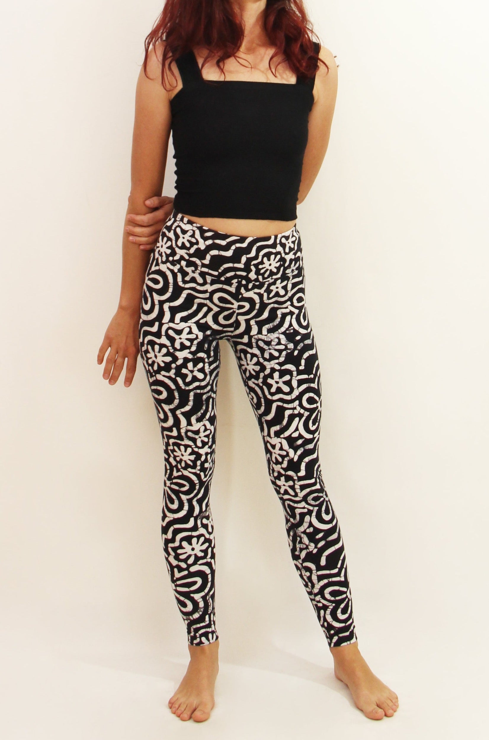 Hand Painted Leggings or Crops - Moody Boos