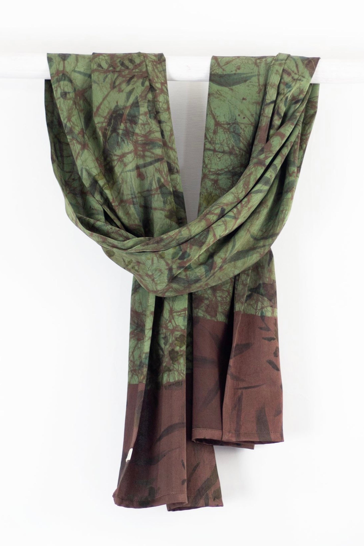 Hand Painted Silk Scarf - Weden