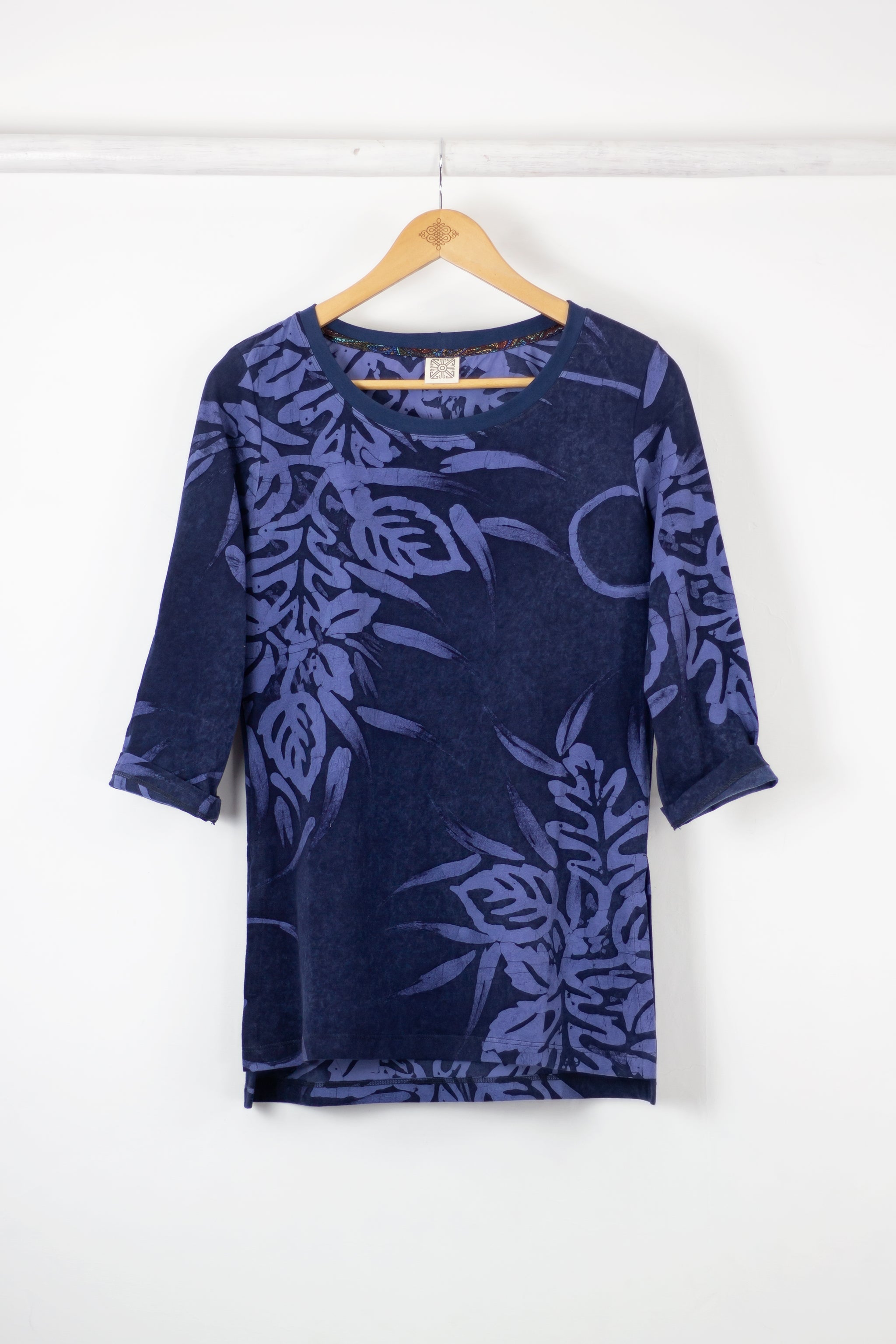 Sara Tee 3/4 - Oaked Blue