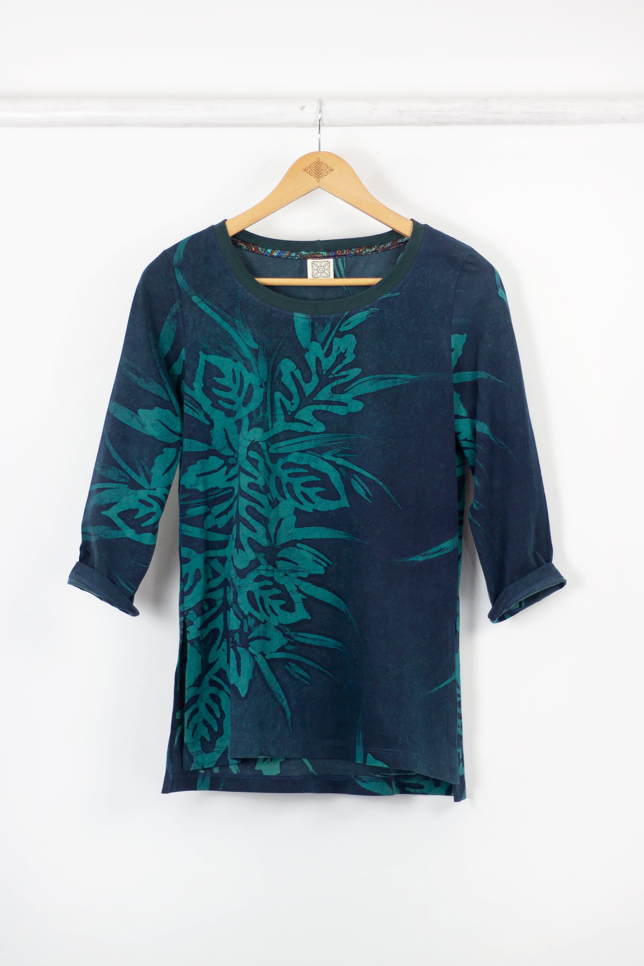 Sara Tee 3/4 - Oaked Teal