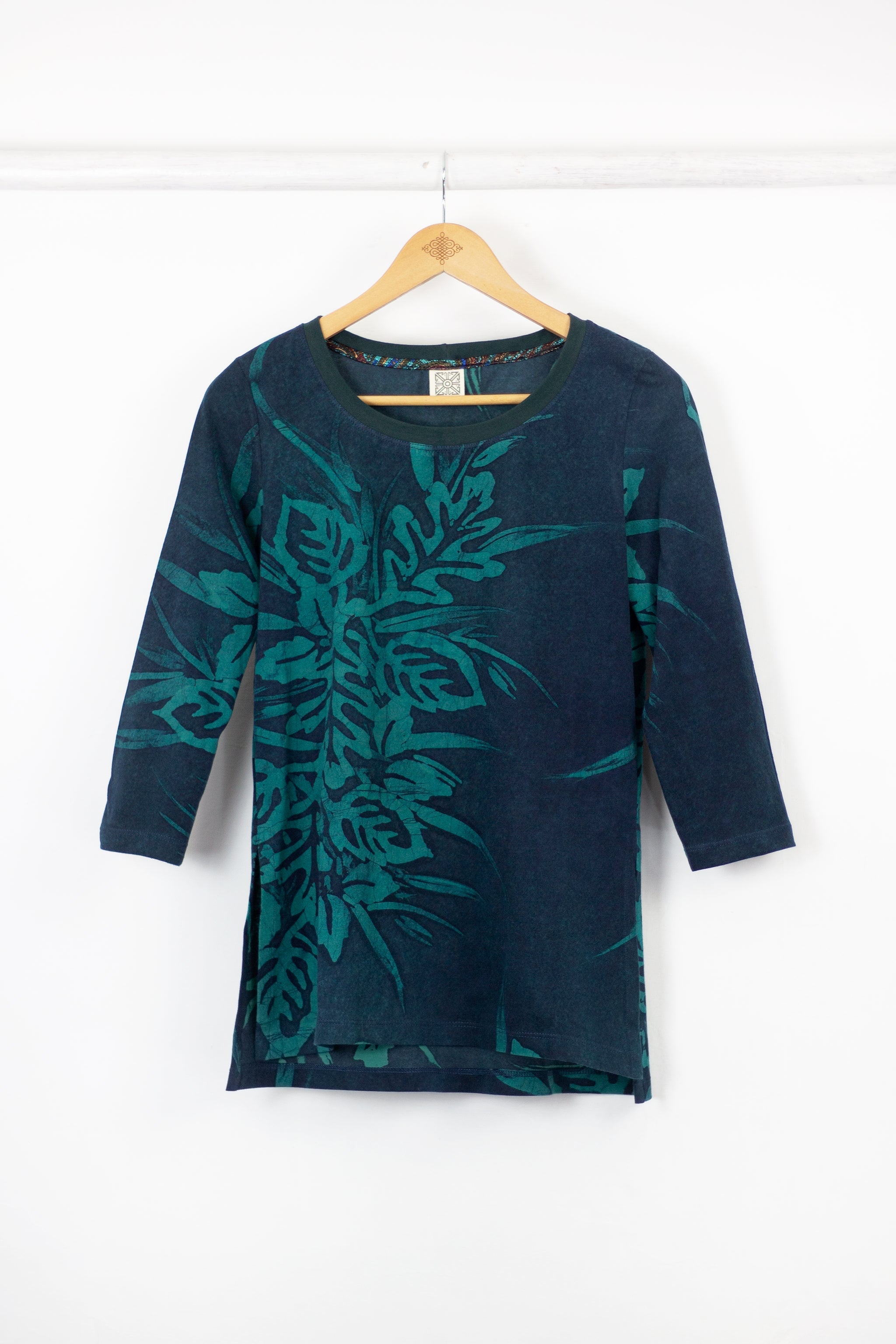 Sara Tee 3/4 - Oaked Teal