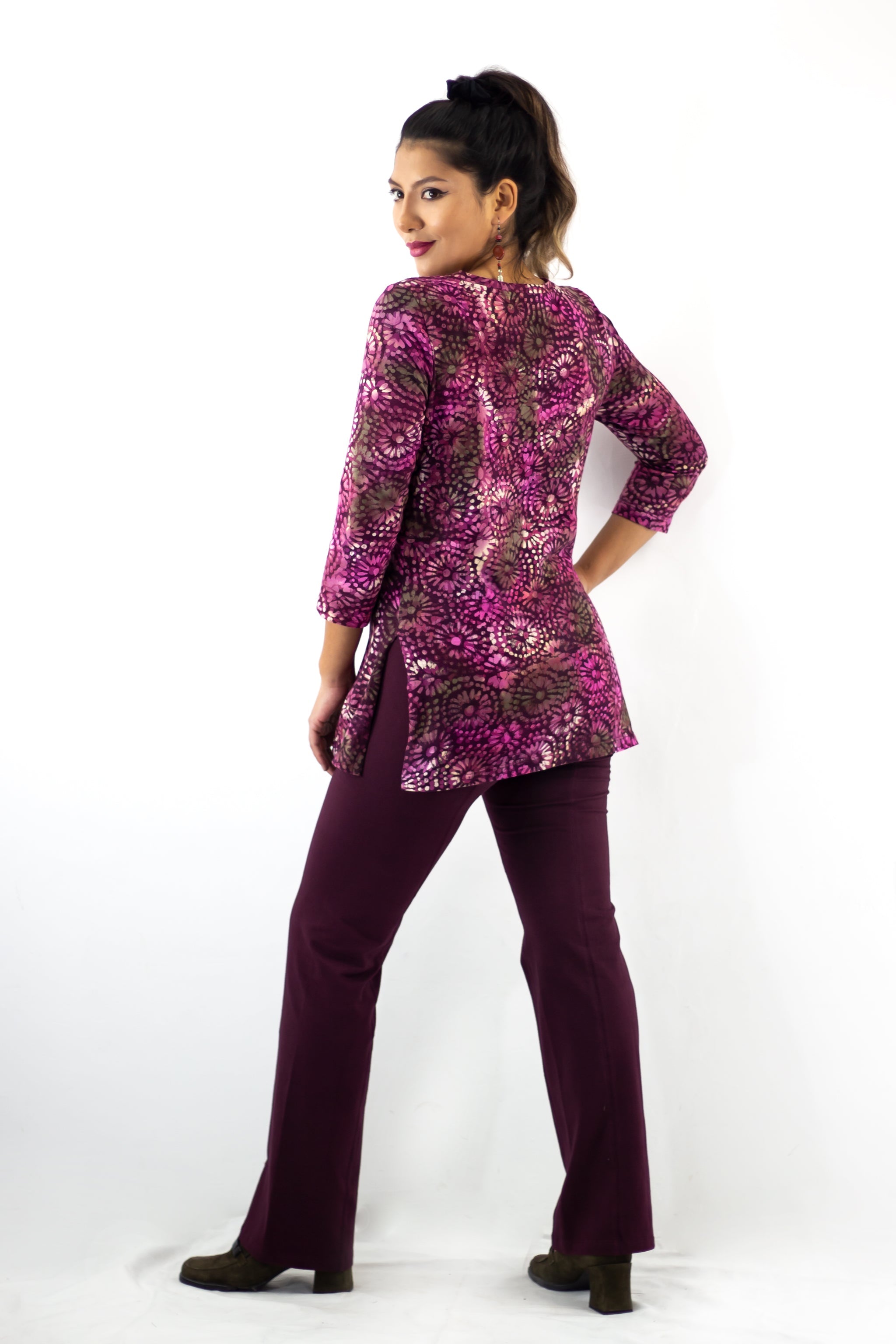 EZ Pants - Aubergine