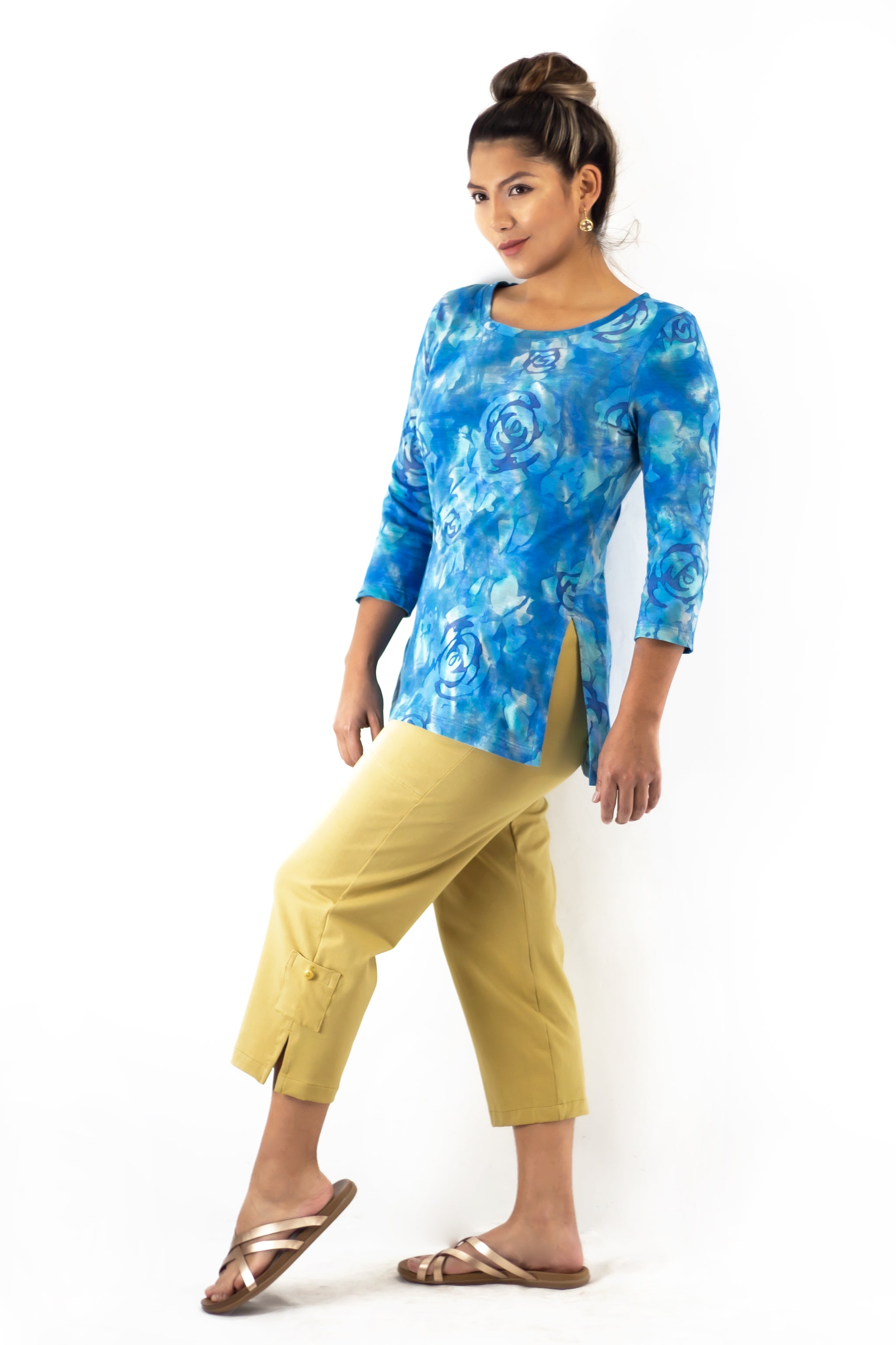 Sara Tee 3/4 J5056 - Camilla Blues