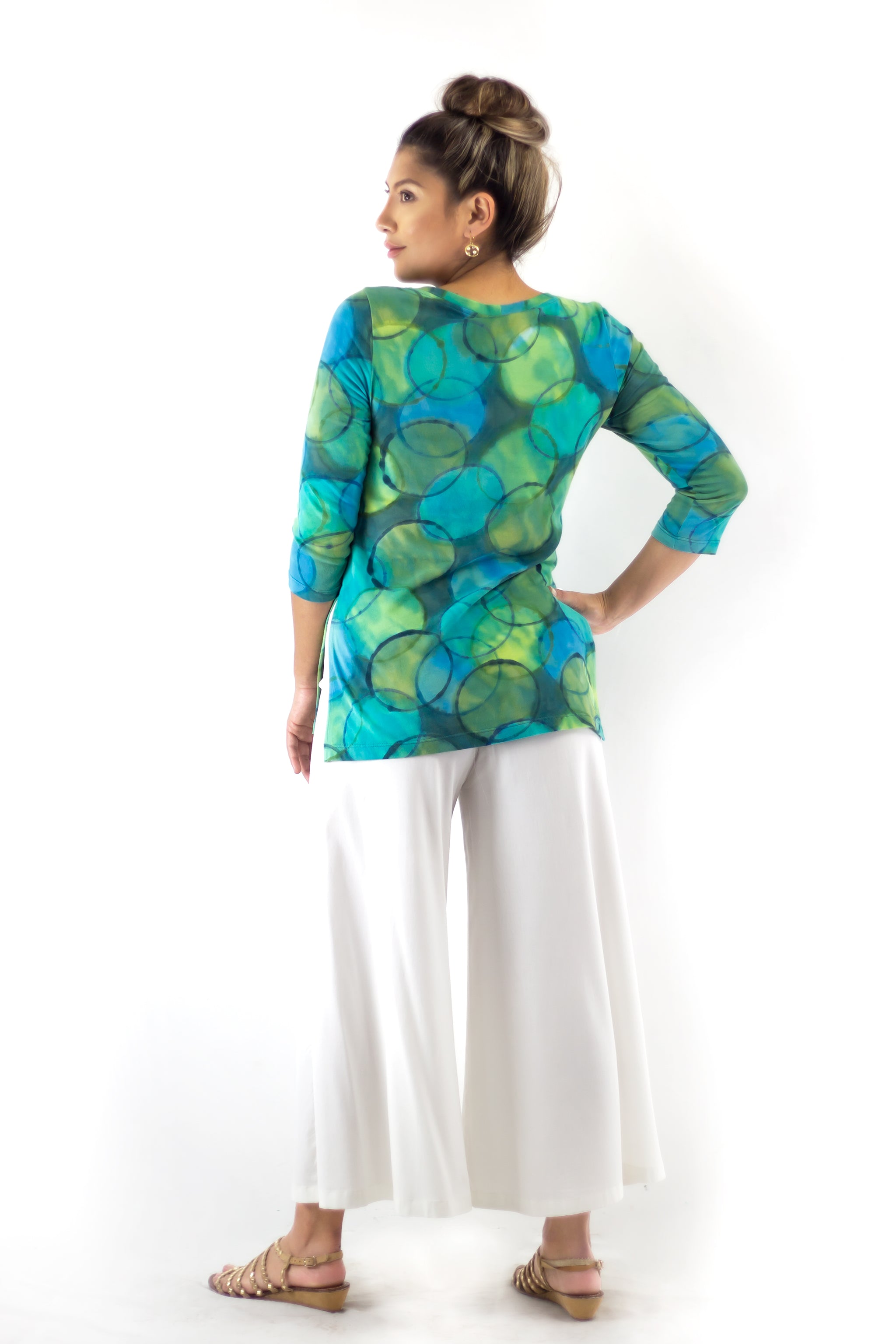 Sara Tee J5056 - Orbz Blue Verde
