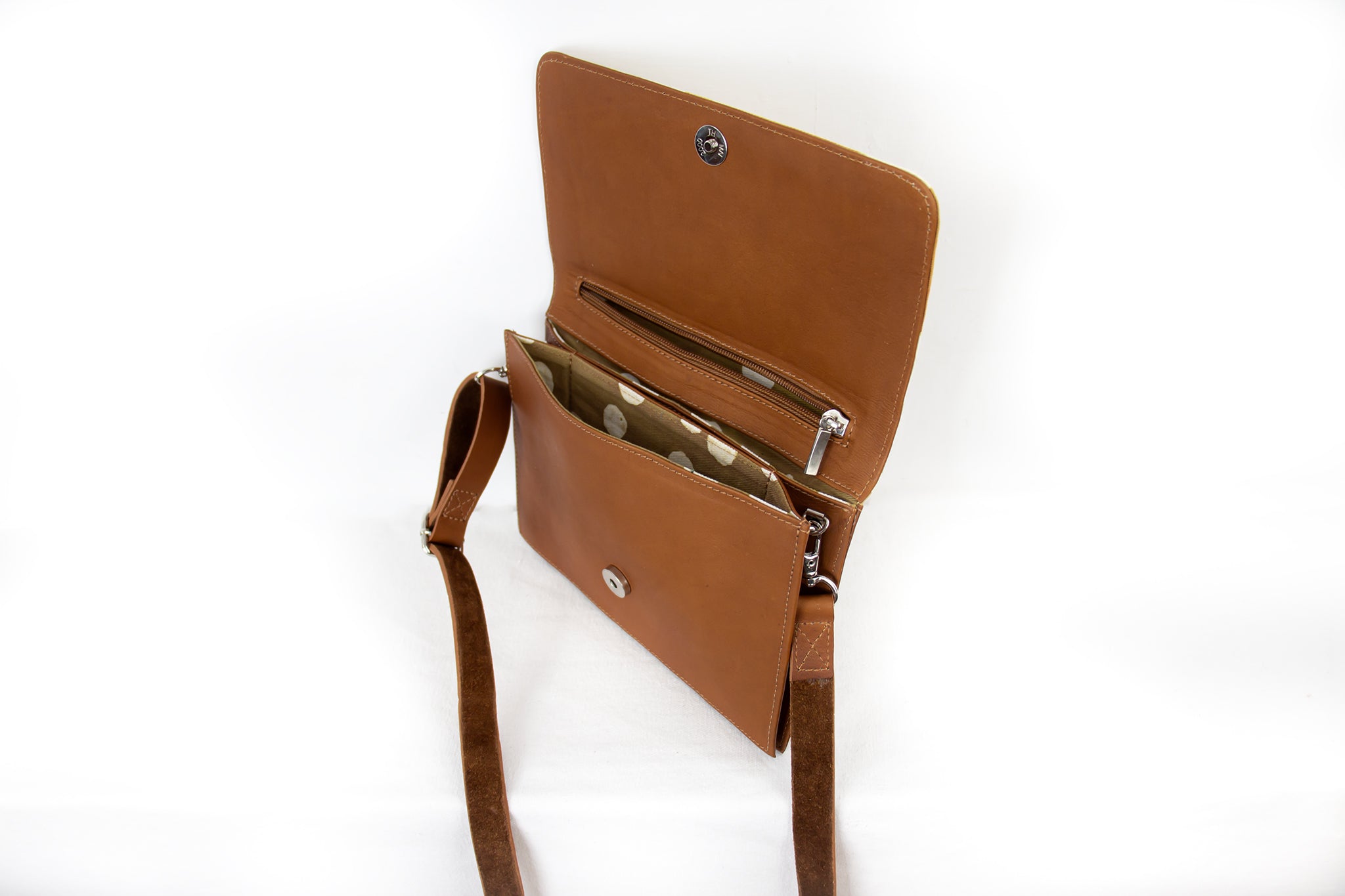 Clutch Purse - Cross Body - Ginkgo Golden