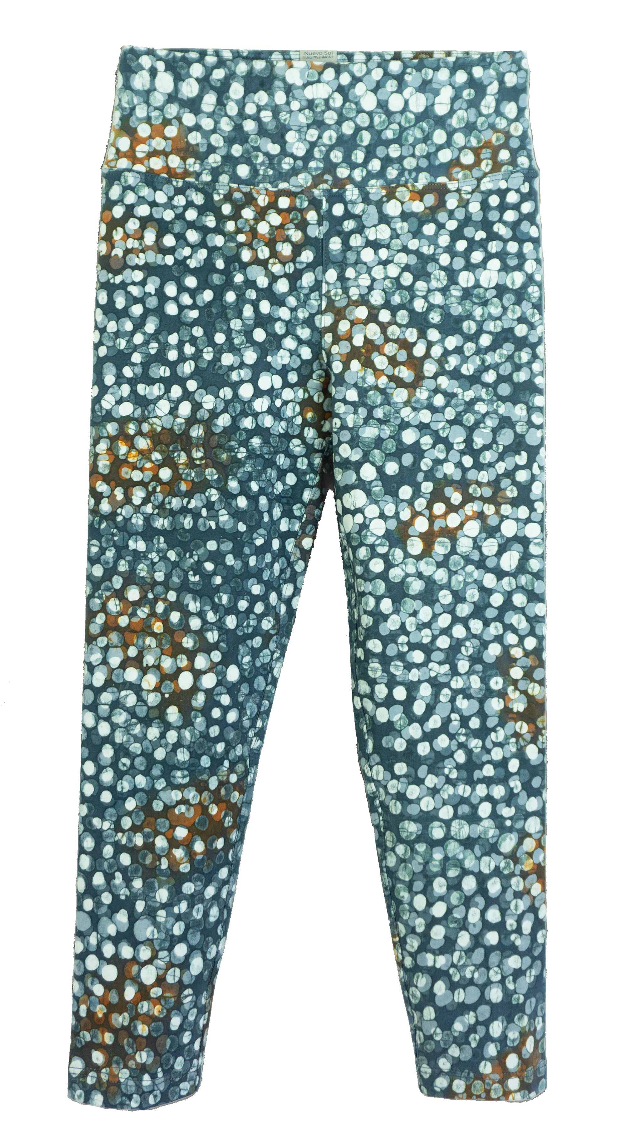 Hand-Painted Athletic Leggings (Crop) - Particulars - Indi
