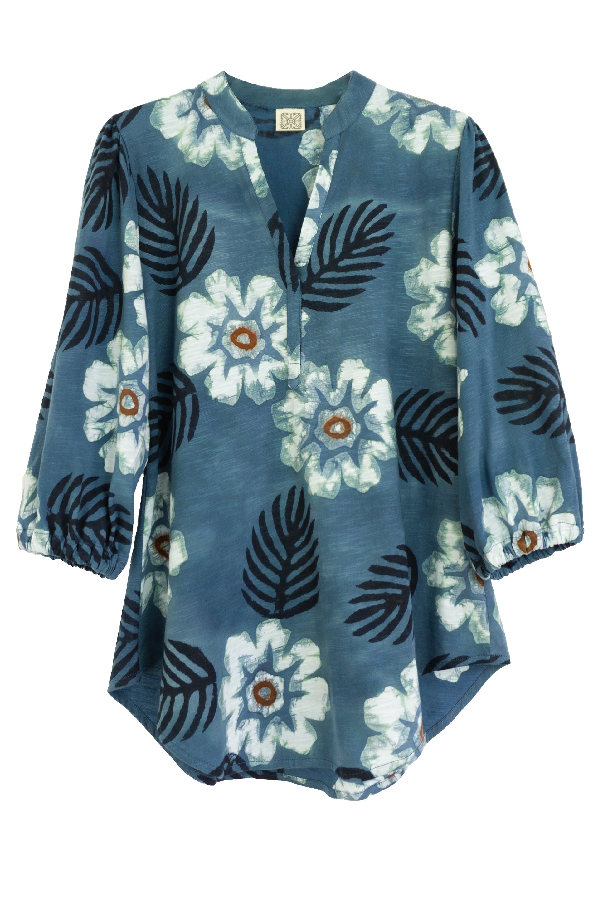 Sydney Tunic - Oleander Motif