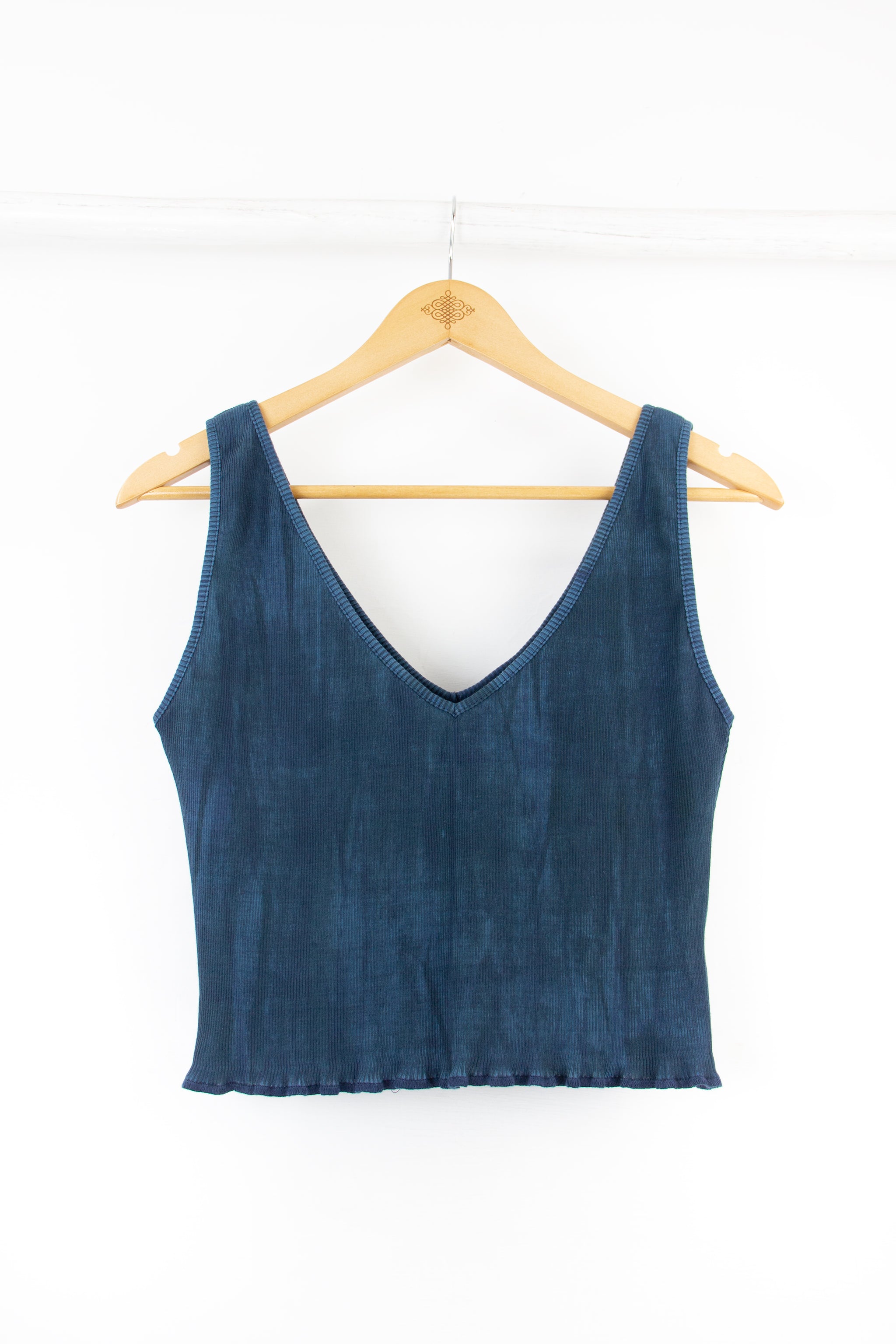 Tania Short Tank Top - Slate - Indi
