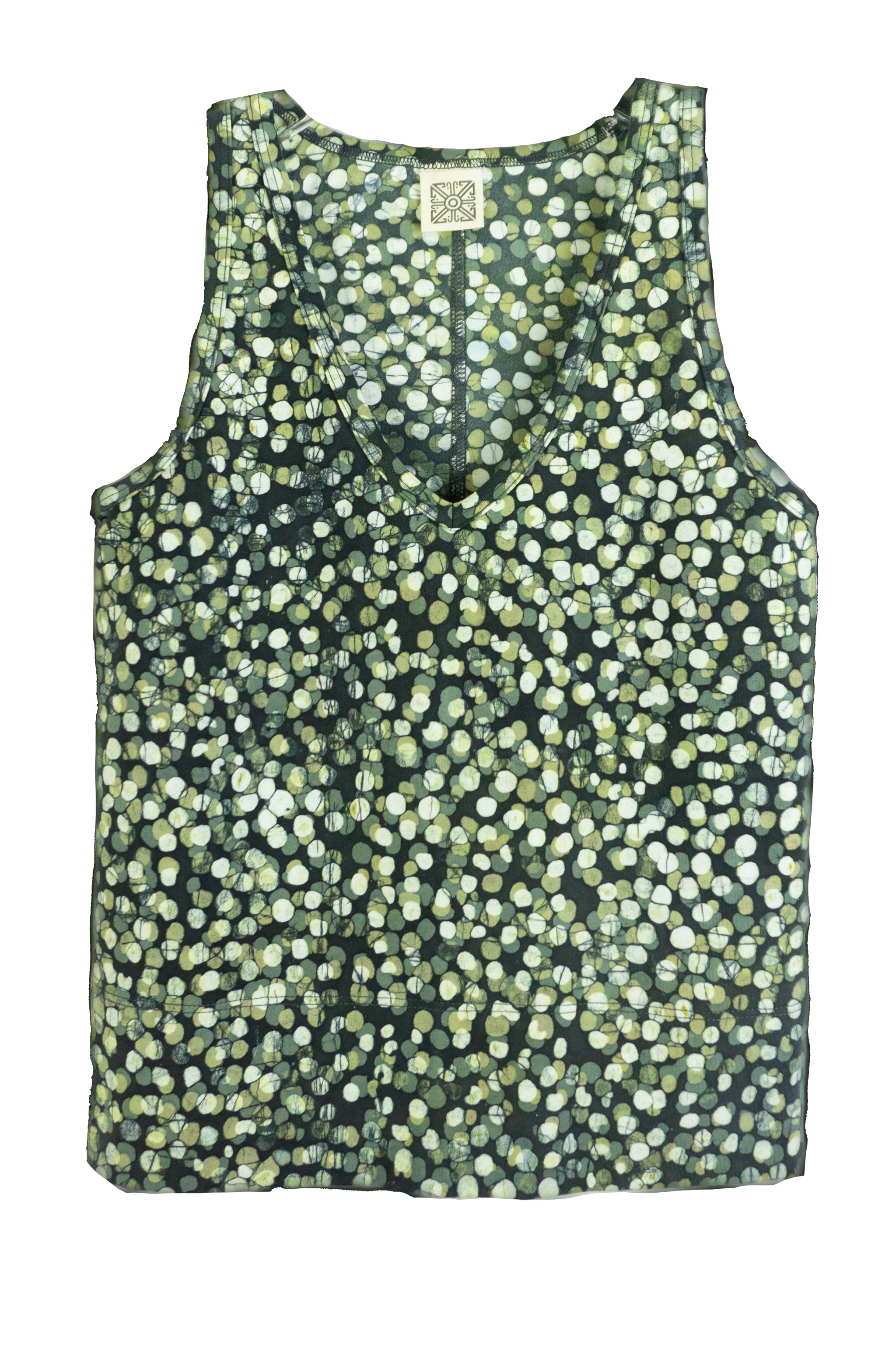 Terry Tank Top - Particulars / Slate / Vibras
