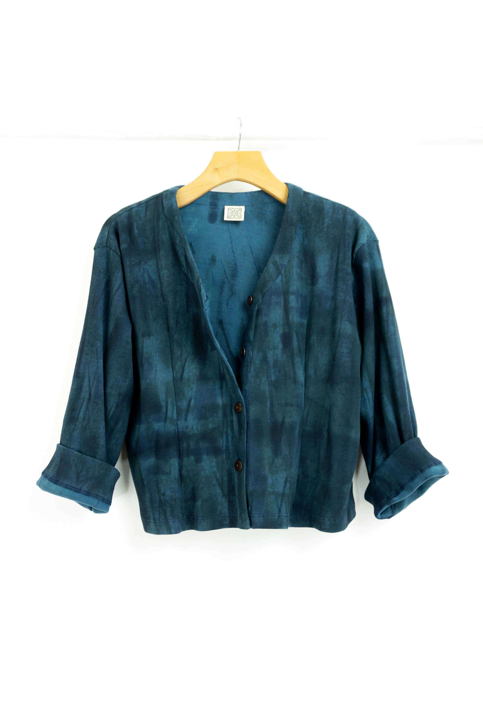 Jackie Sweater Jacket (Short) - Slate - Indi