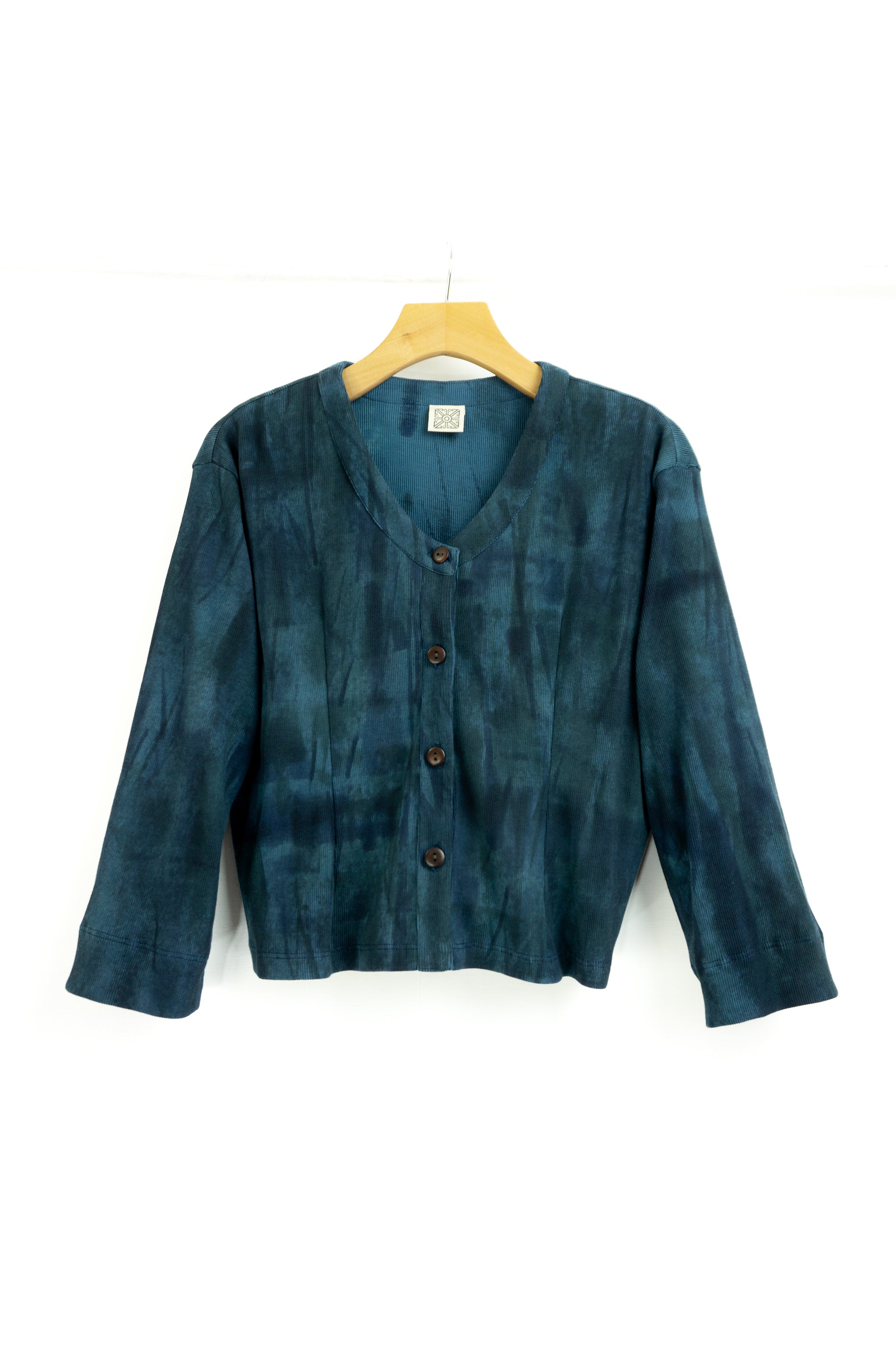 Jackie Sweater Jacket (Short) - Slate - Indi