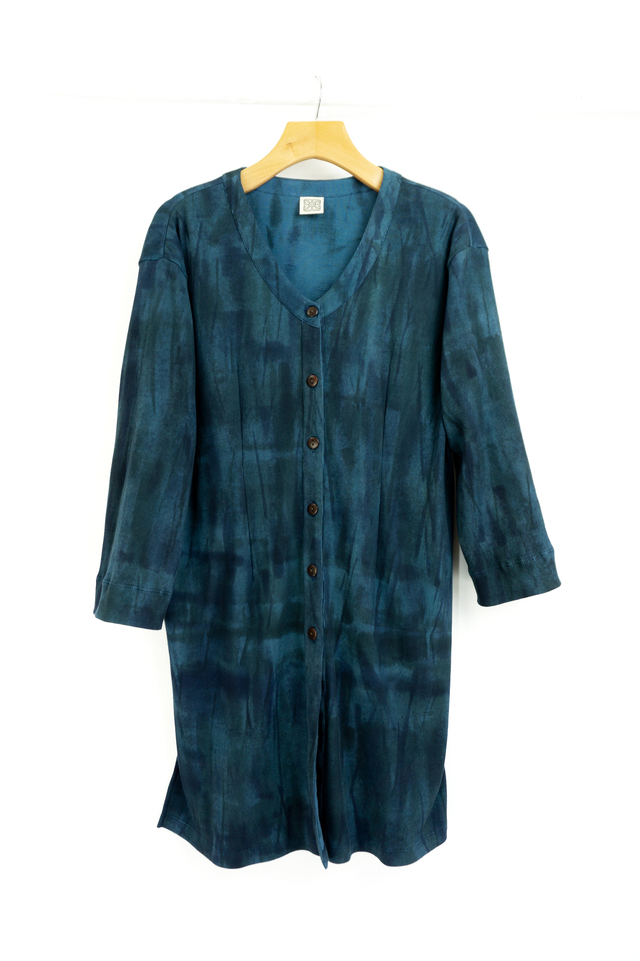 Jackie Sweater Jacket (Long) - Slate - Indi