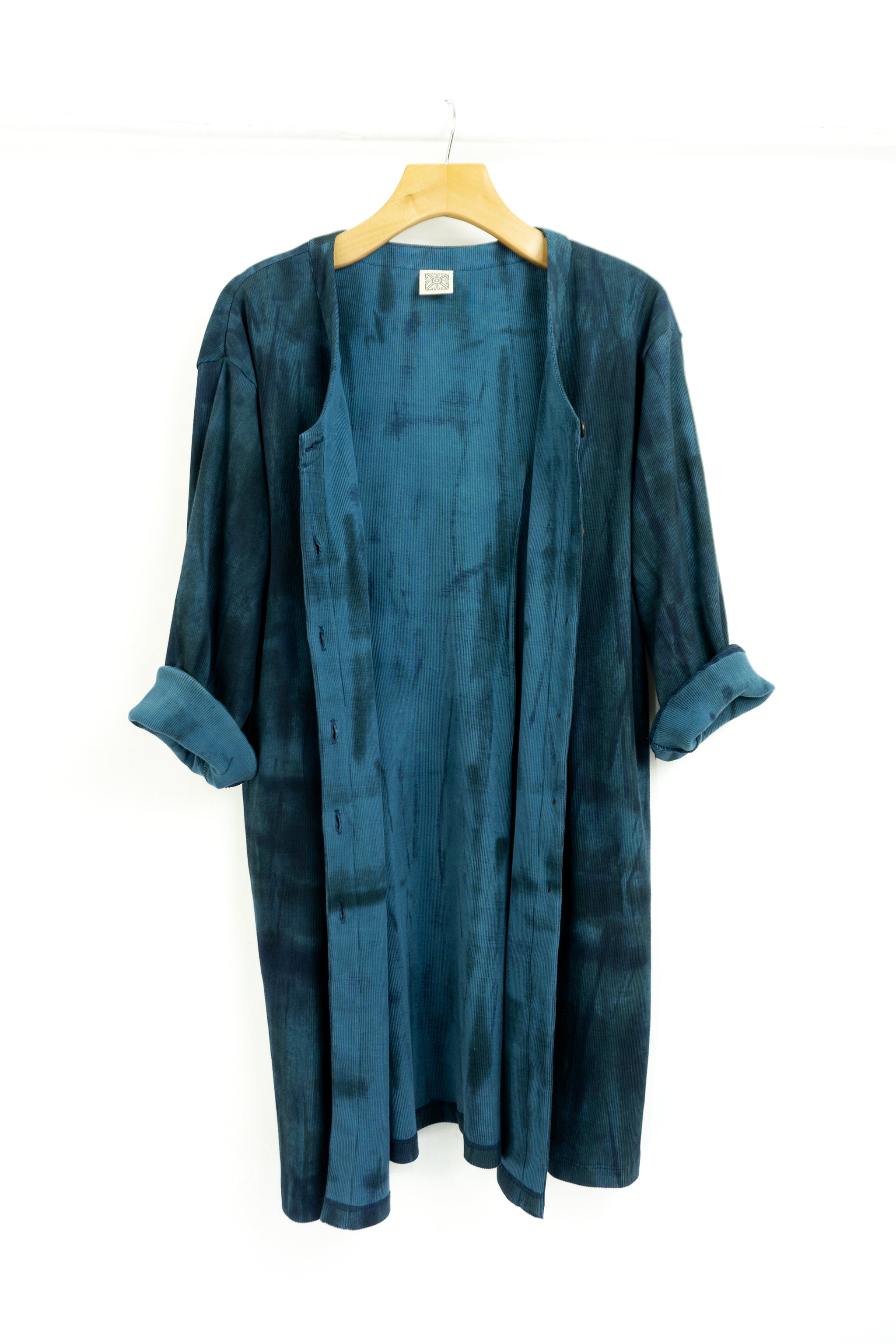 Jackie Sweater Jacket (Long) - Slate - Indi