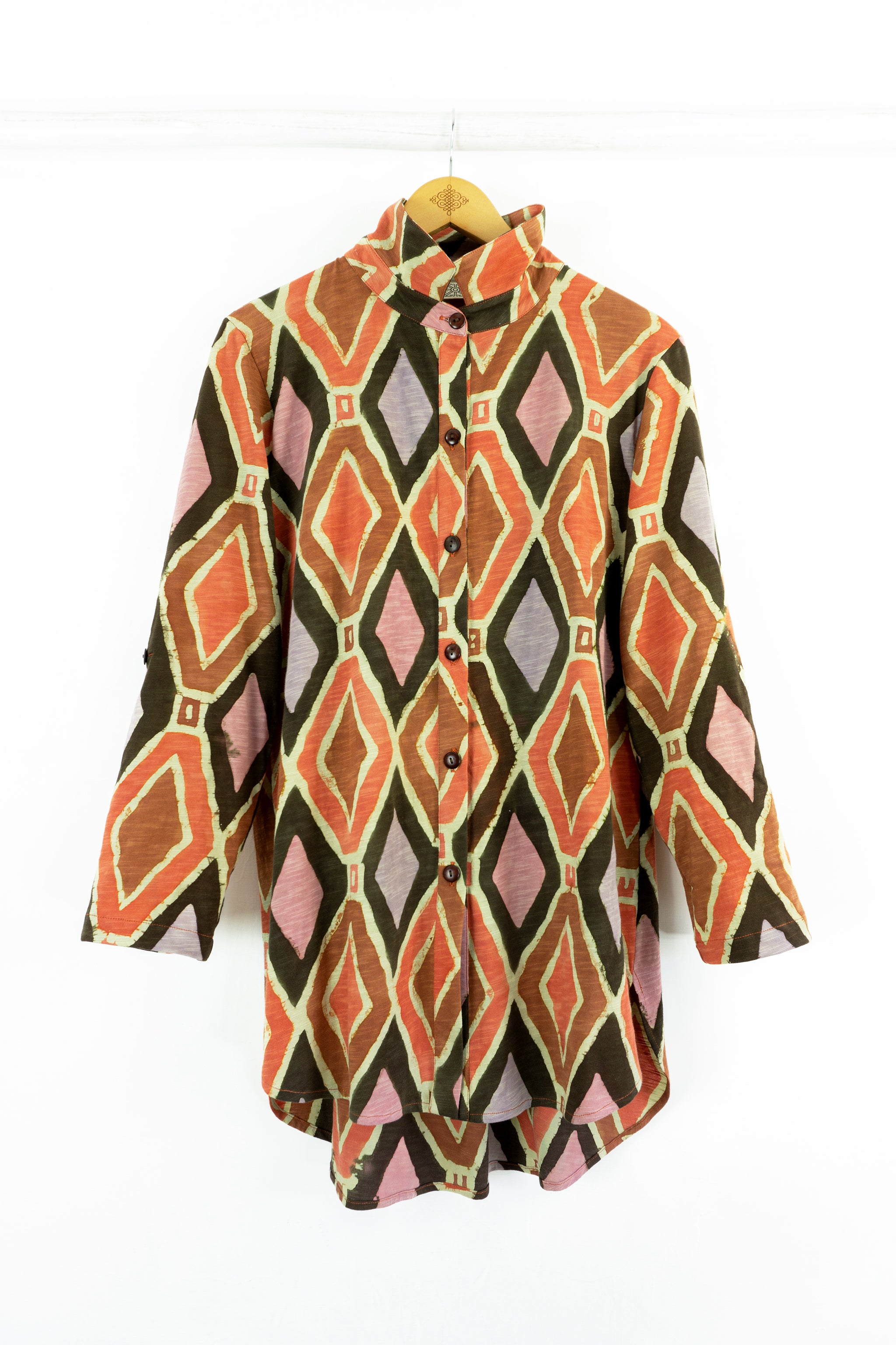 Tomboy Shirt - 1212J - Diamante - Conch