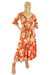 Carmine Dress - 139D - Ginkgo Papaya