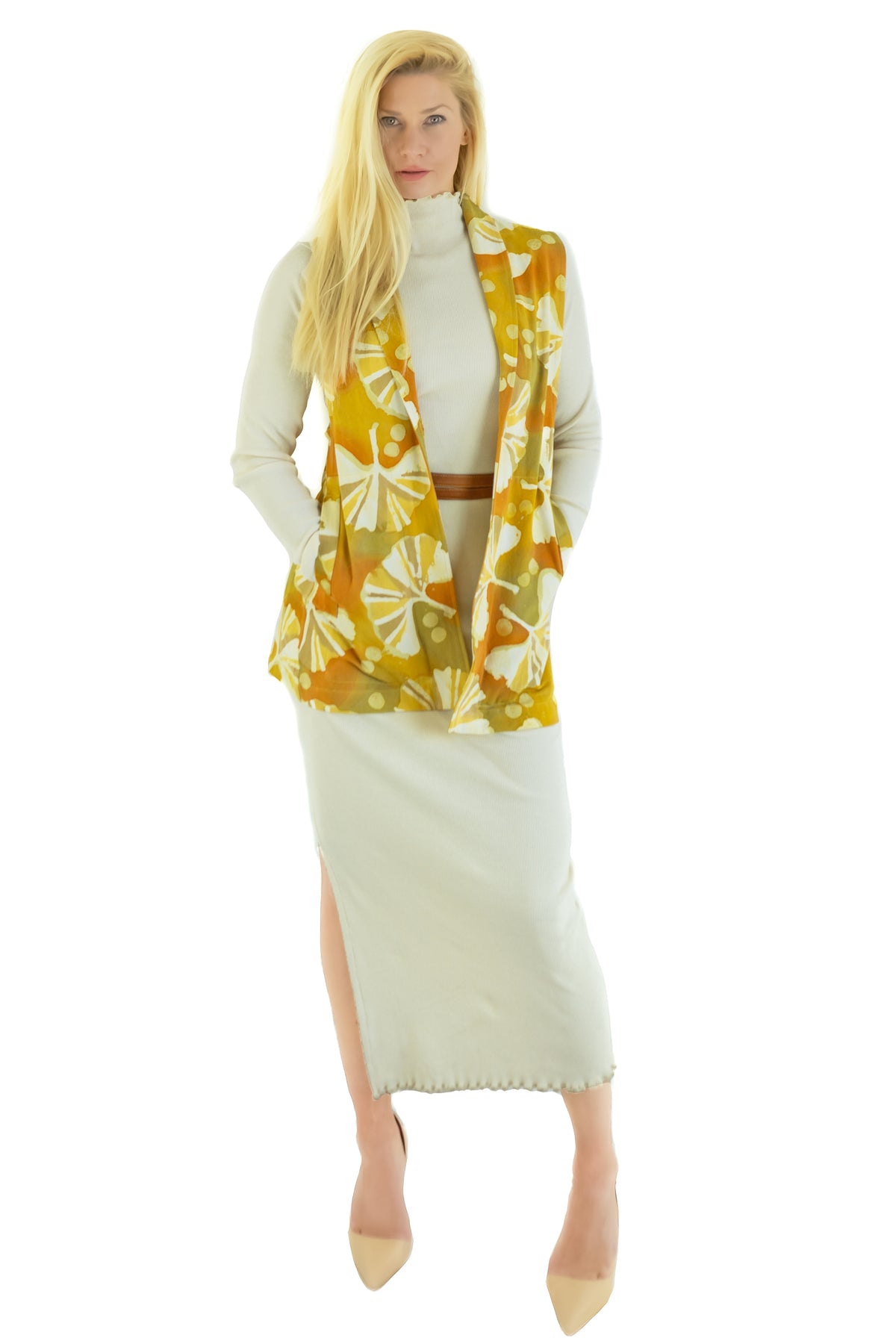 Dara Vest (Short) - Ginkgo