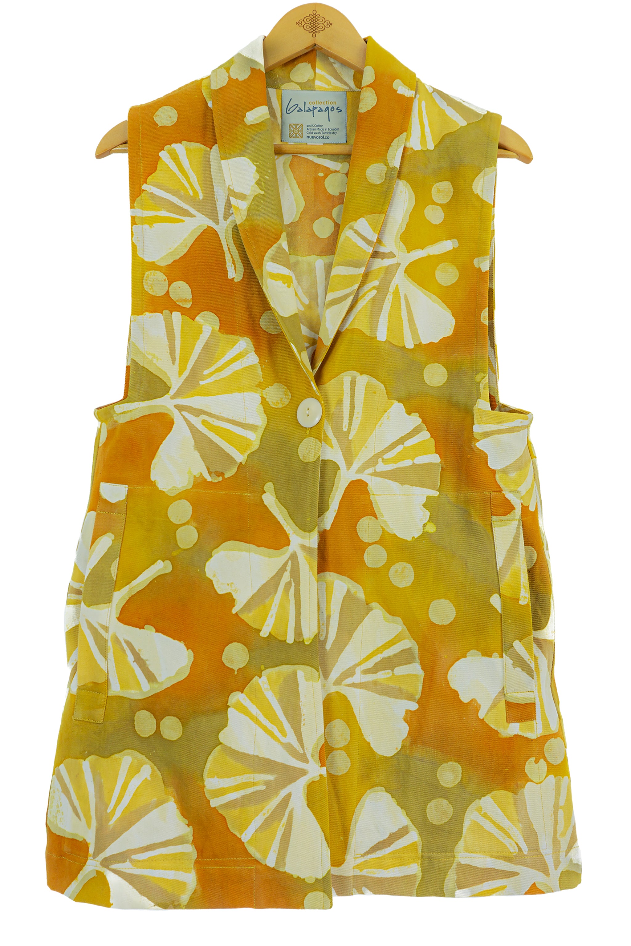 Dara Vest (Short) - Ginkgo