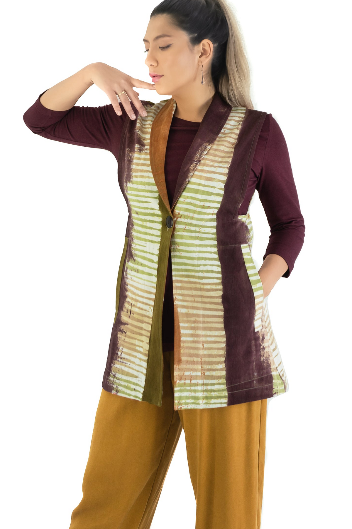 Dara Vest (2 Lengths) - Vibras Motif