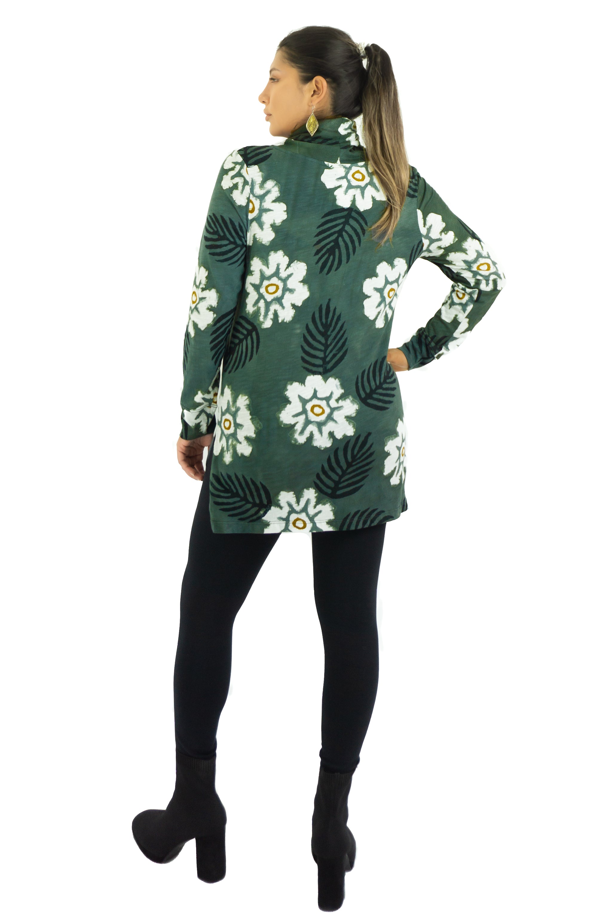 Turtle Tunic - Oleander