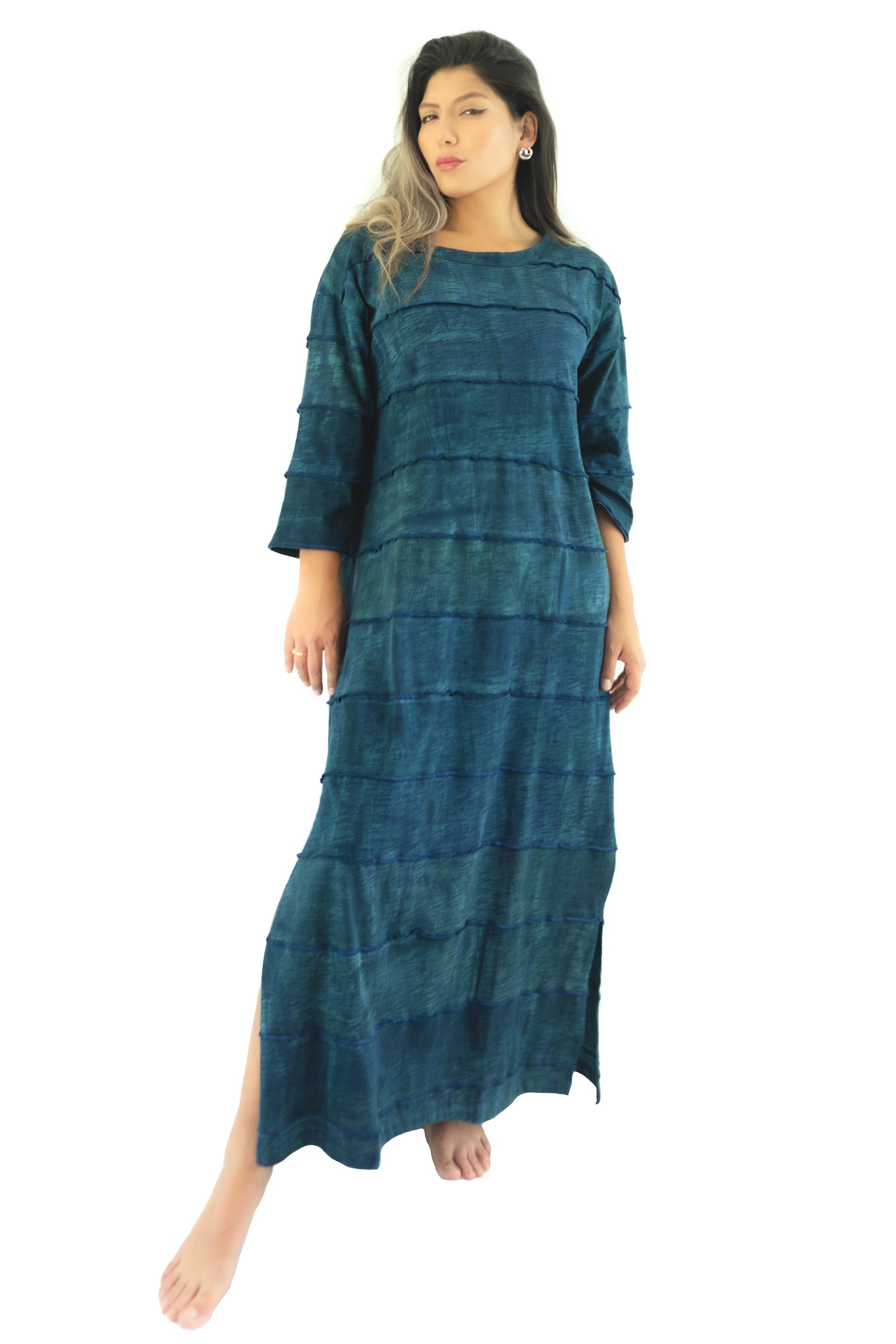 Leeni Raya Dress (Long) - Slate