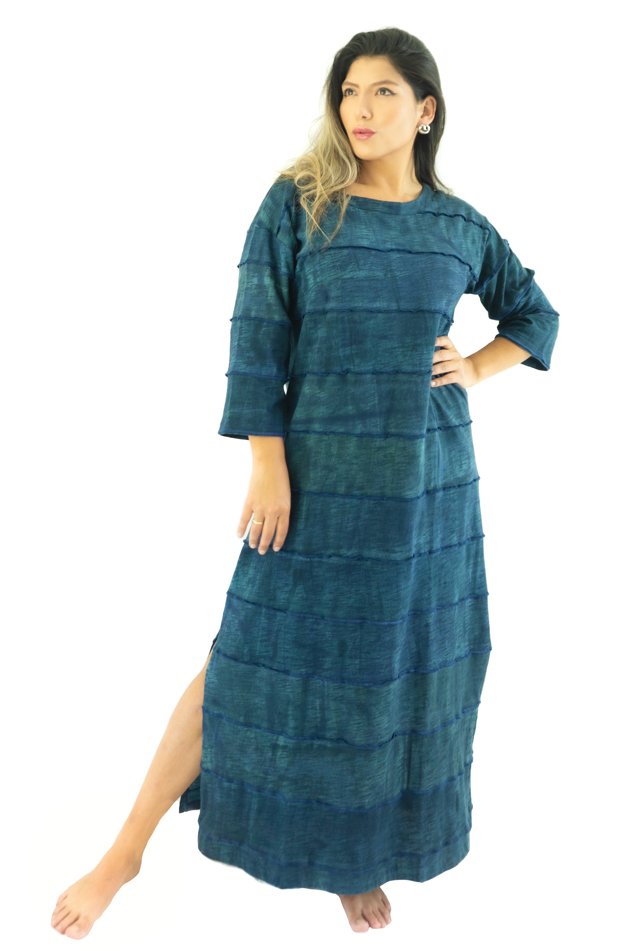 Leeni Raya Dress (Long) - Slate