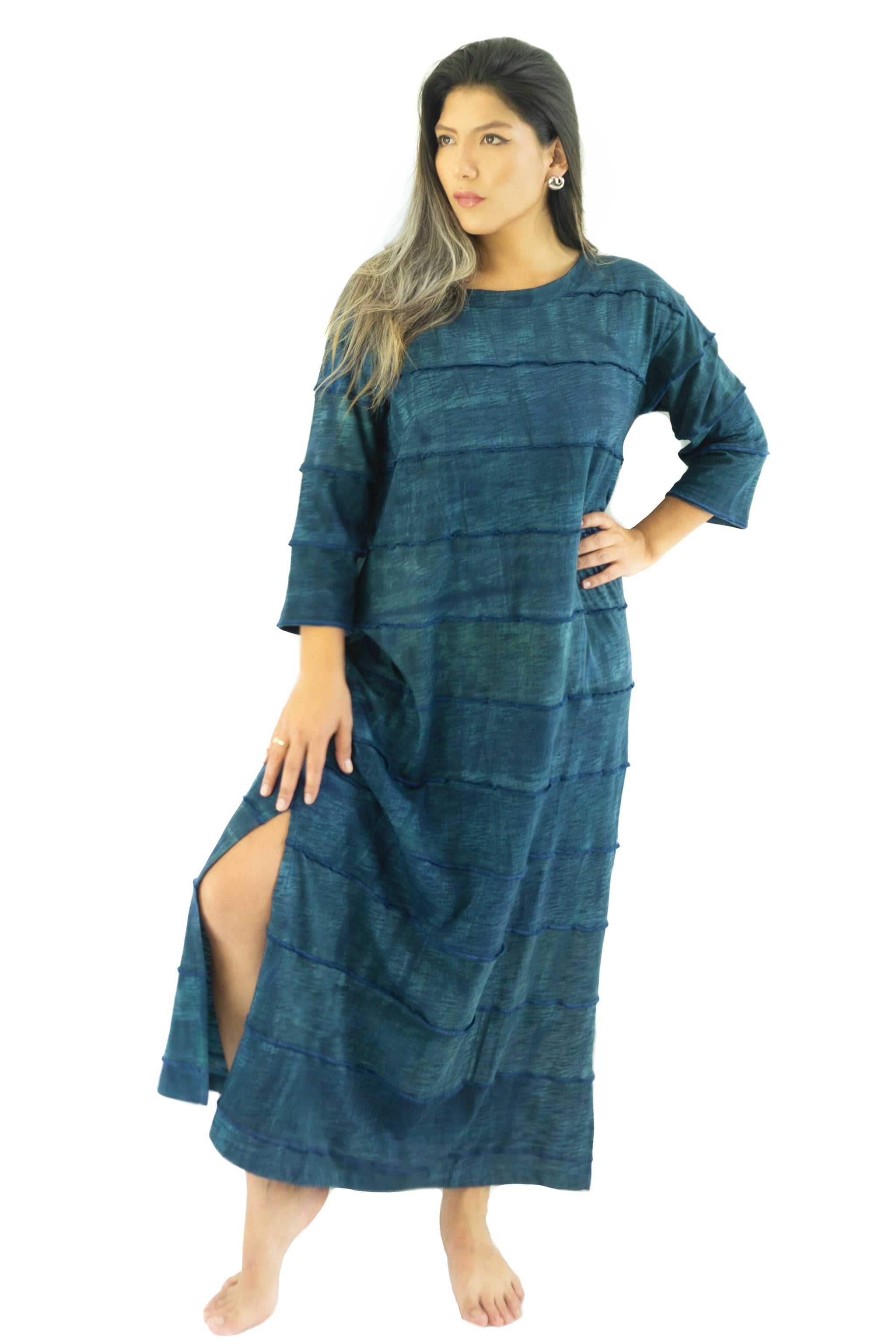 Leeni Raya Dress (Long) - Slate