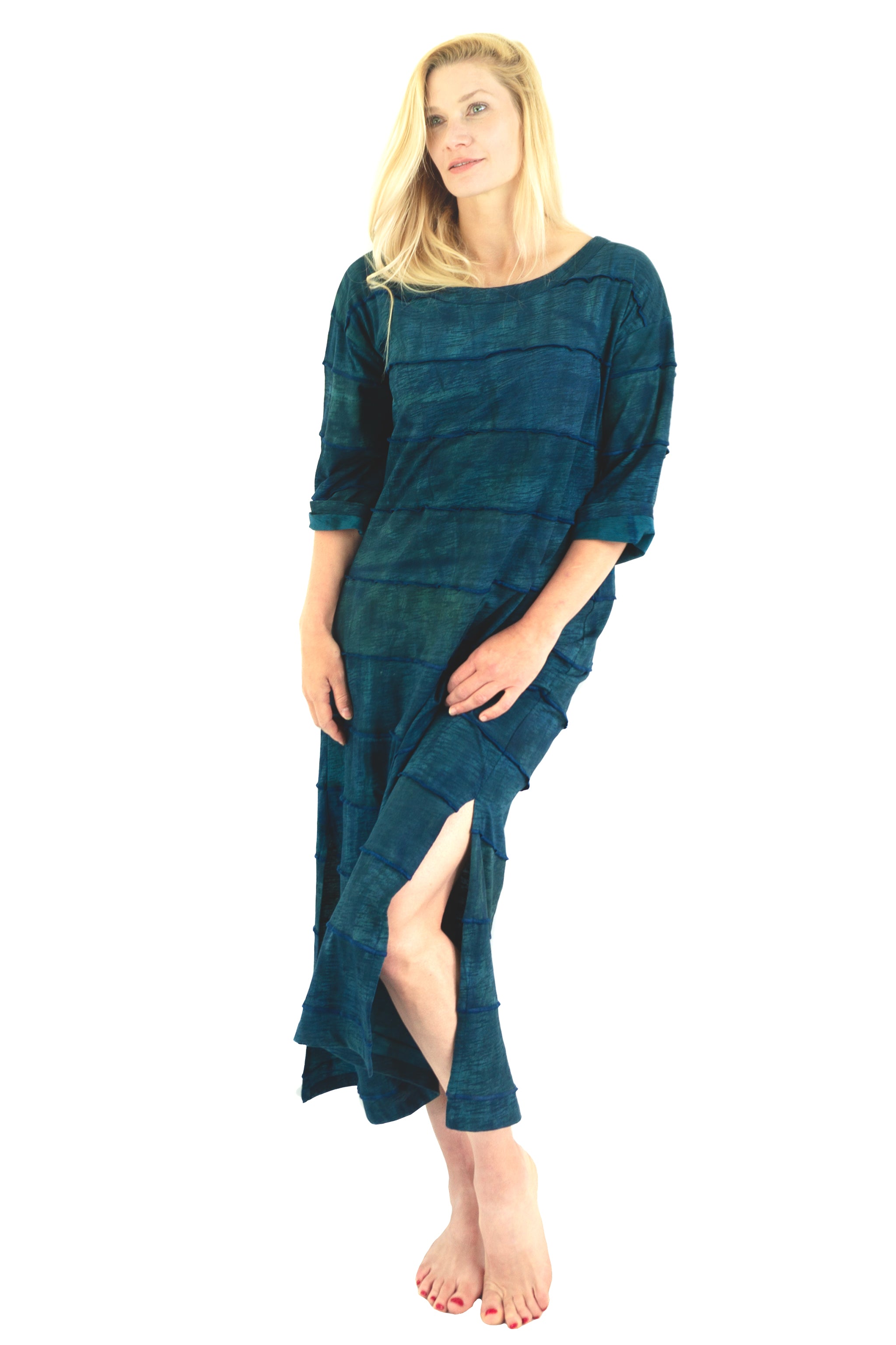 Leeni Raya Dress (Long) - Slate