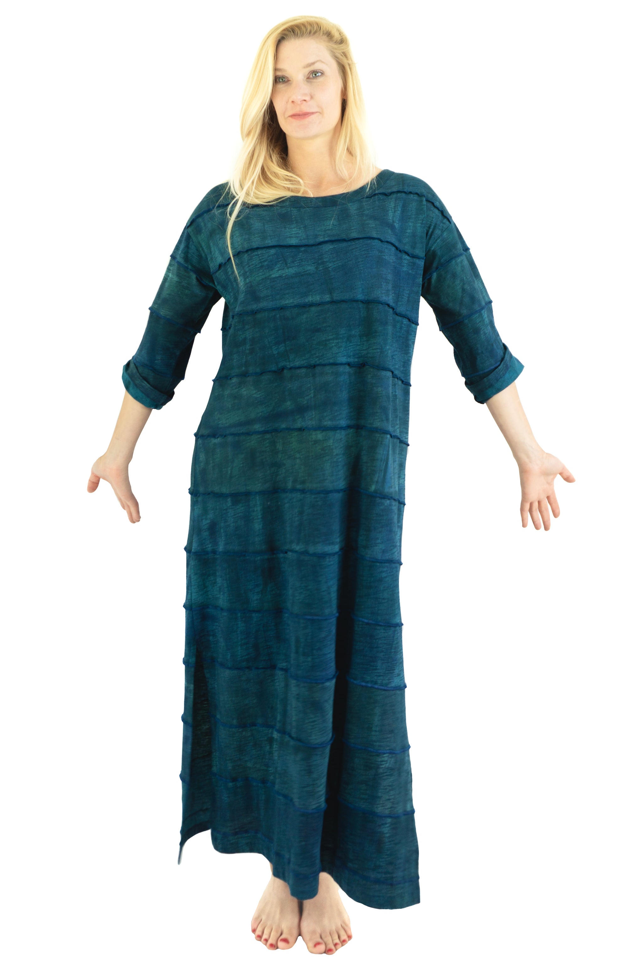 Leeni Raya Dress (Long) - Slate