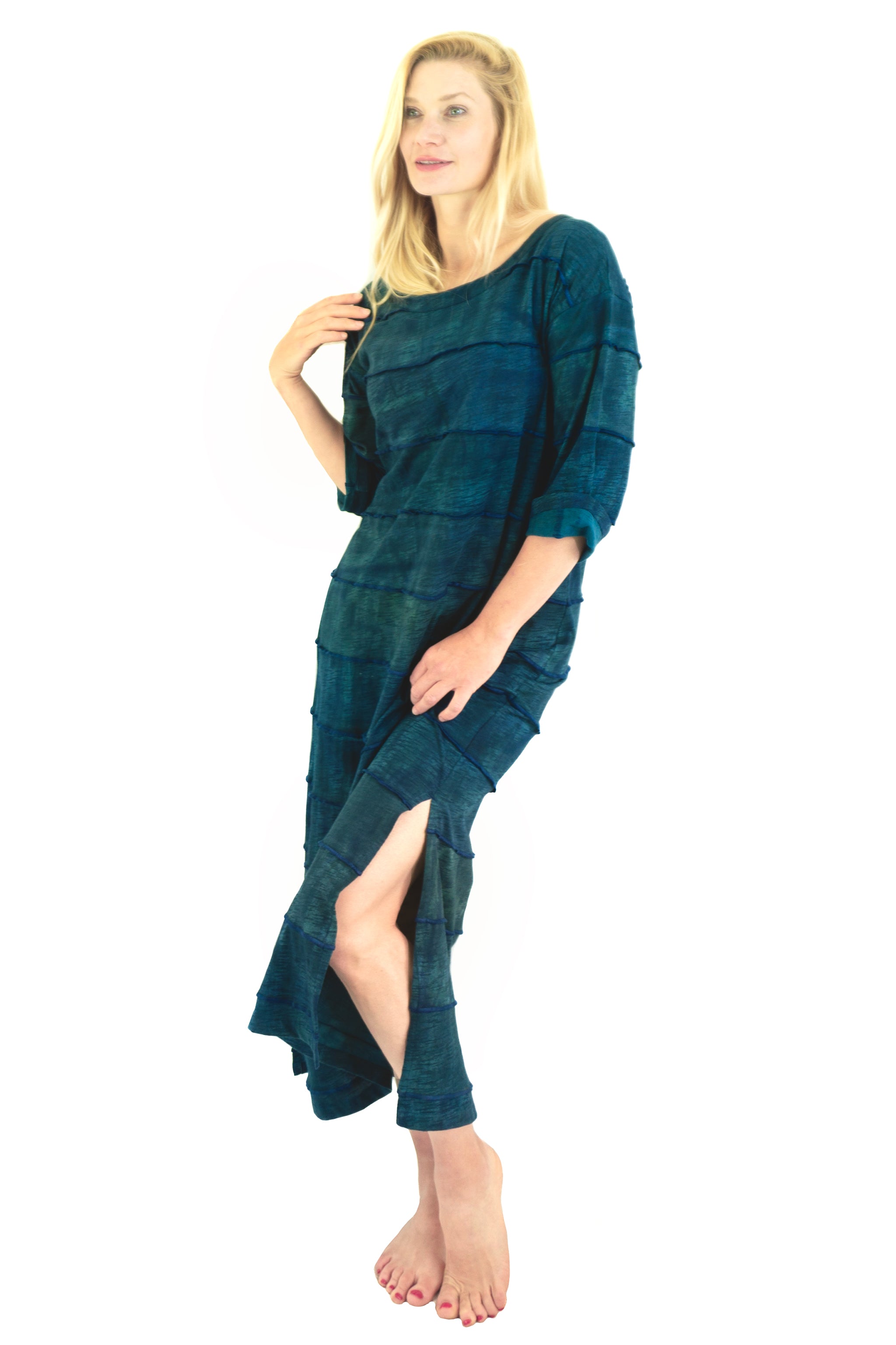 Leeni Raya Dress (Long) - Slate