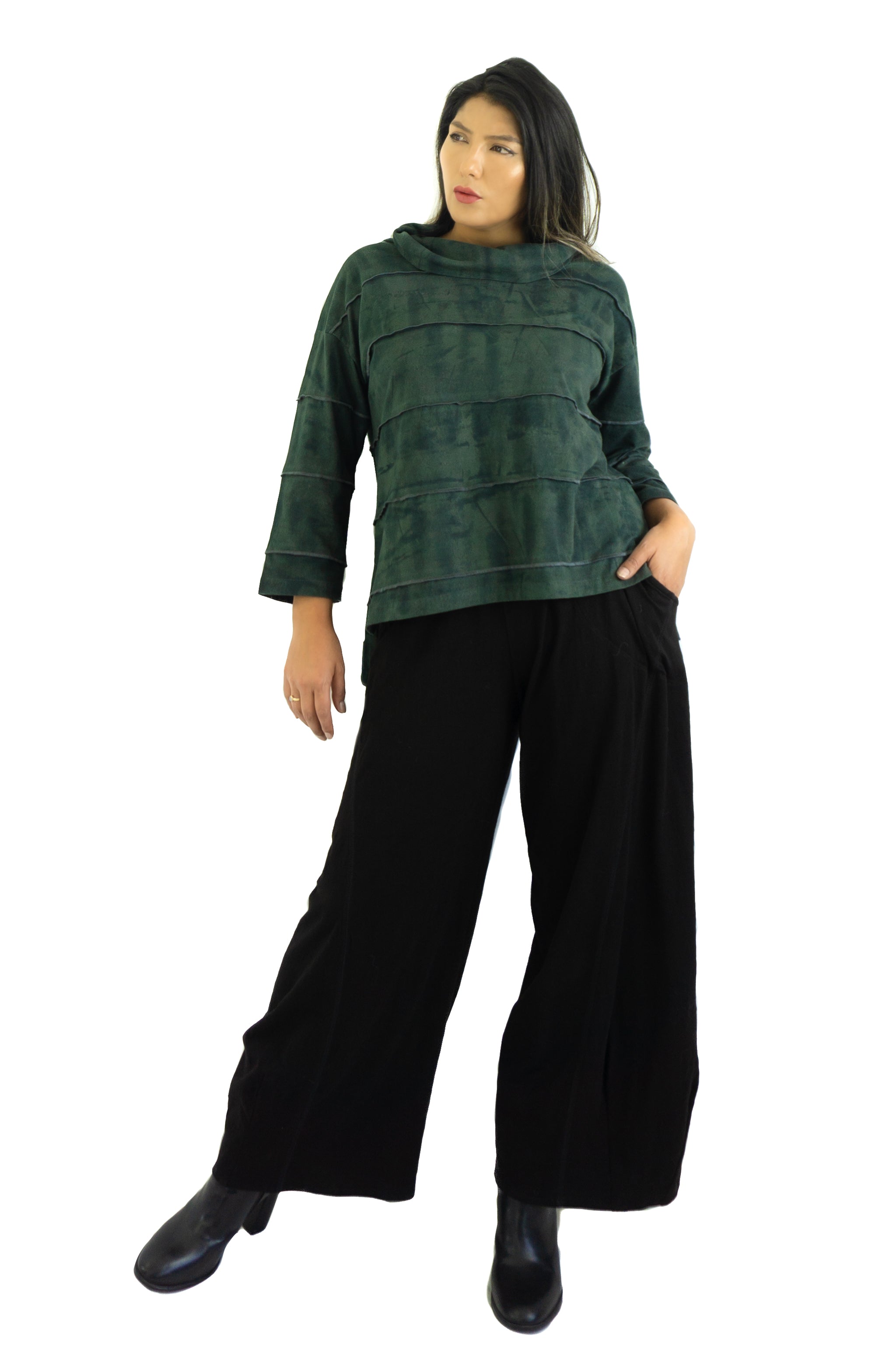 Raya Cowl (Top) - Slate