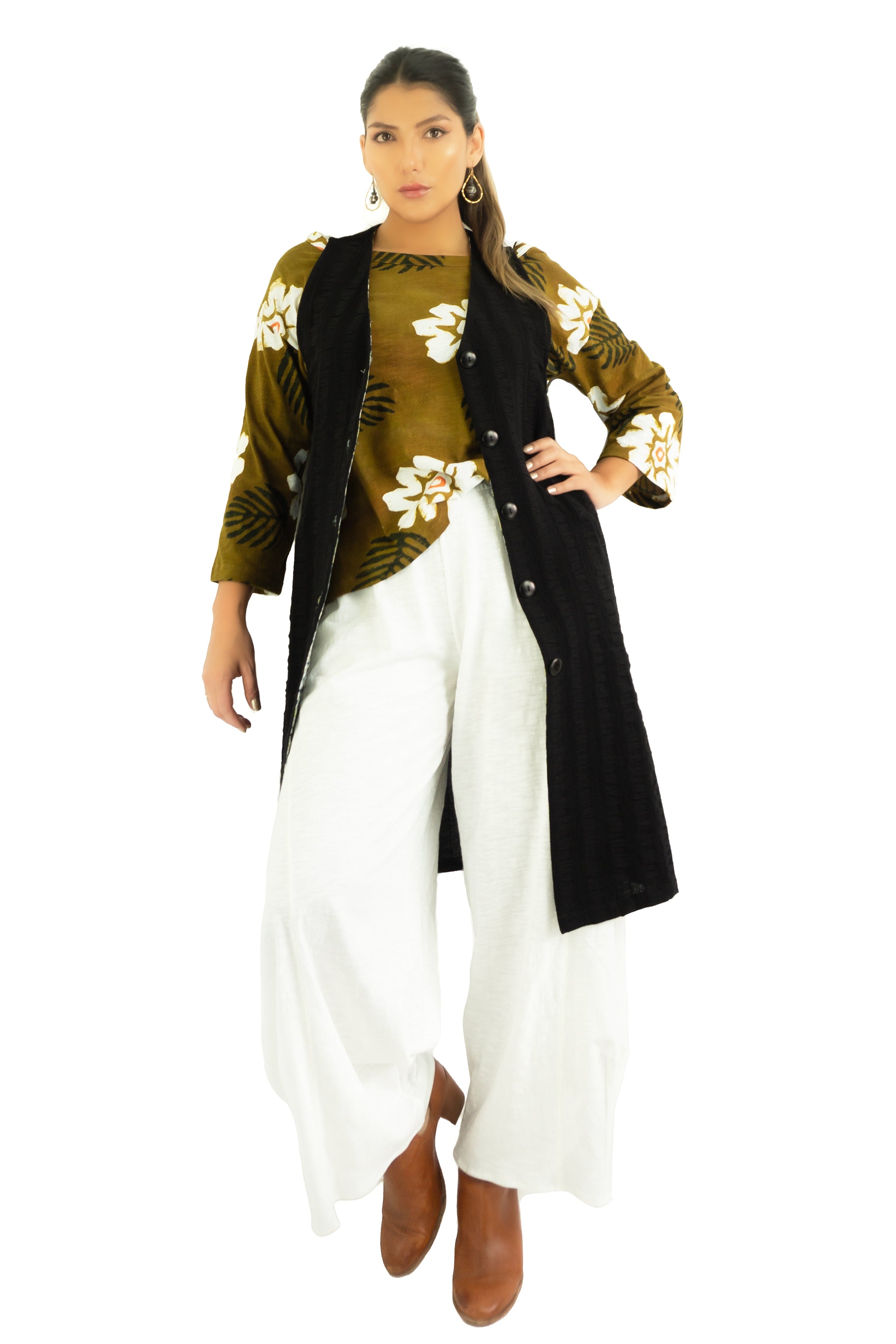 Leeni Top - Oleander